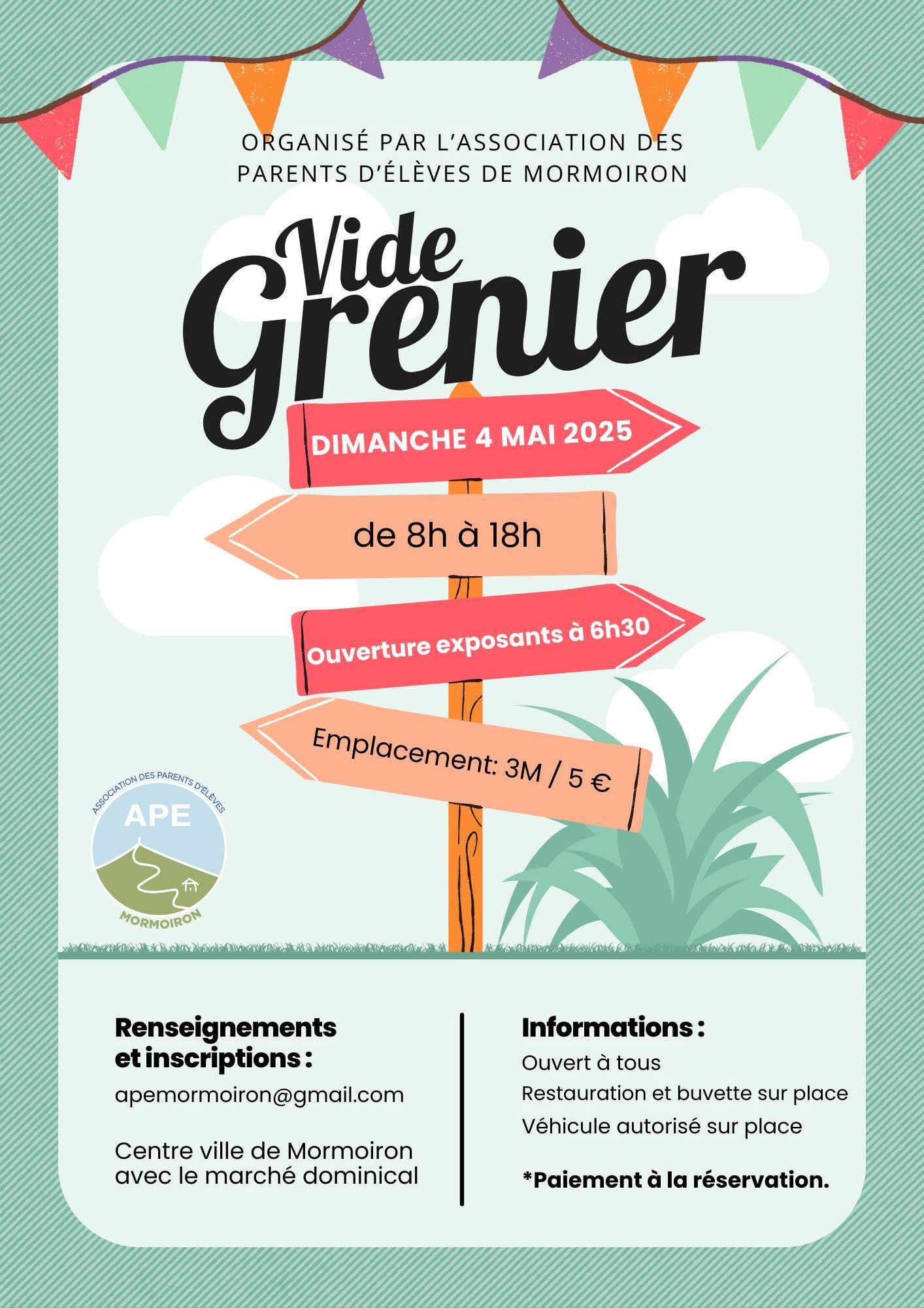Vide-greniers  Mormoiron