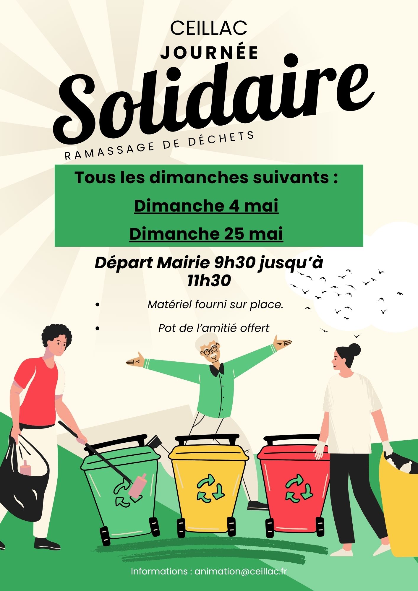 Journe solidaire : Ramassage des dchets