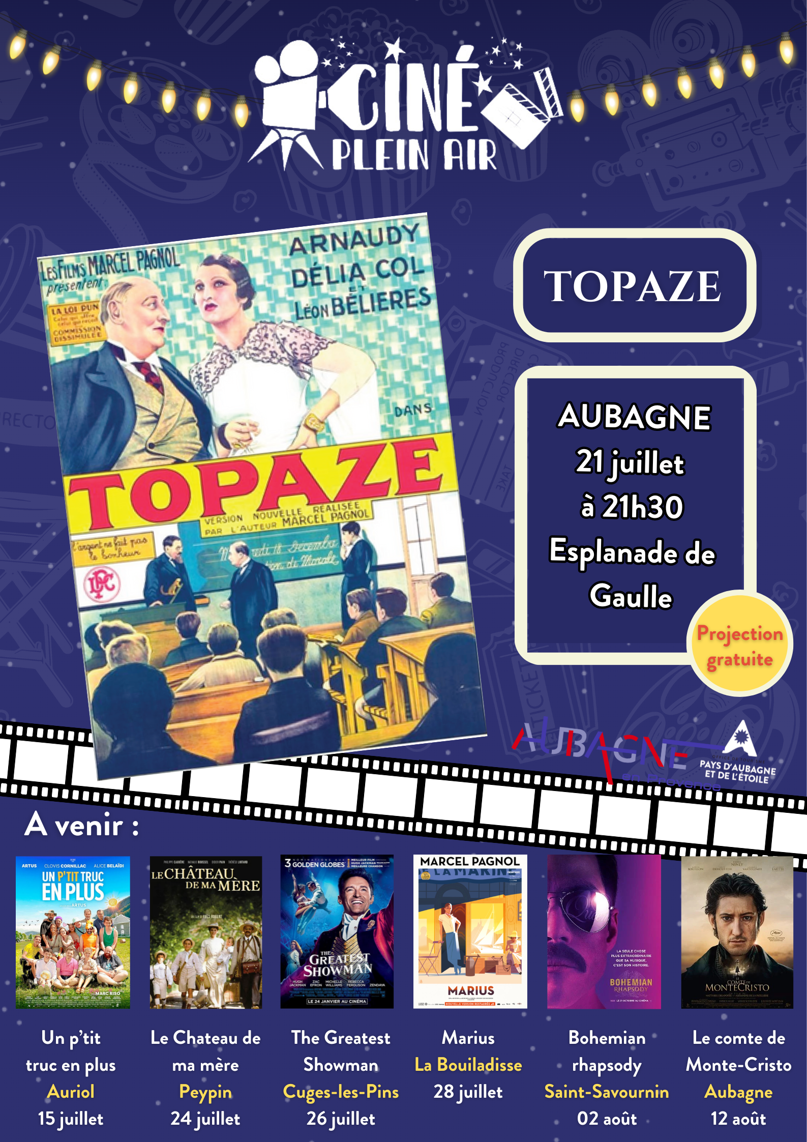 Cin plein air - Topaze