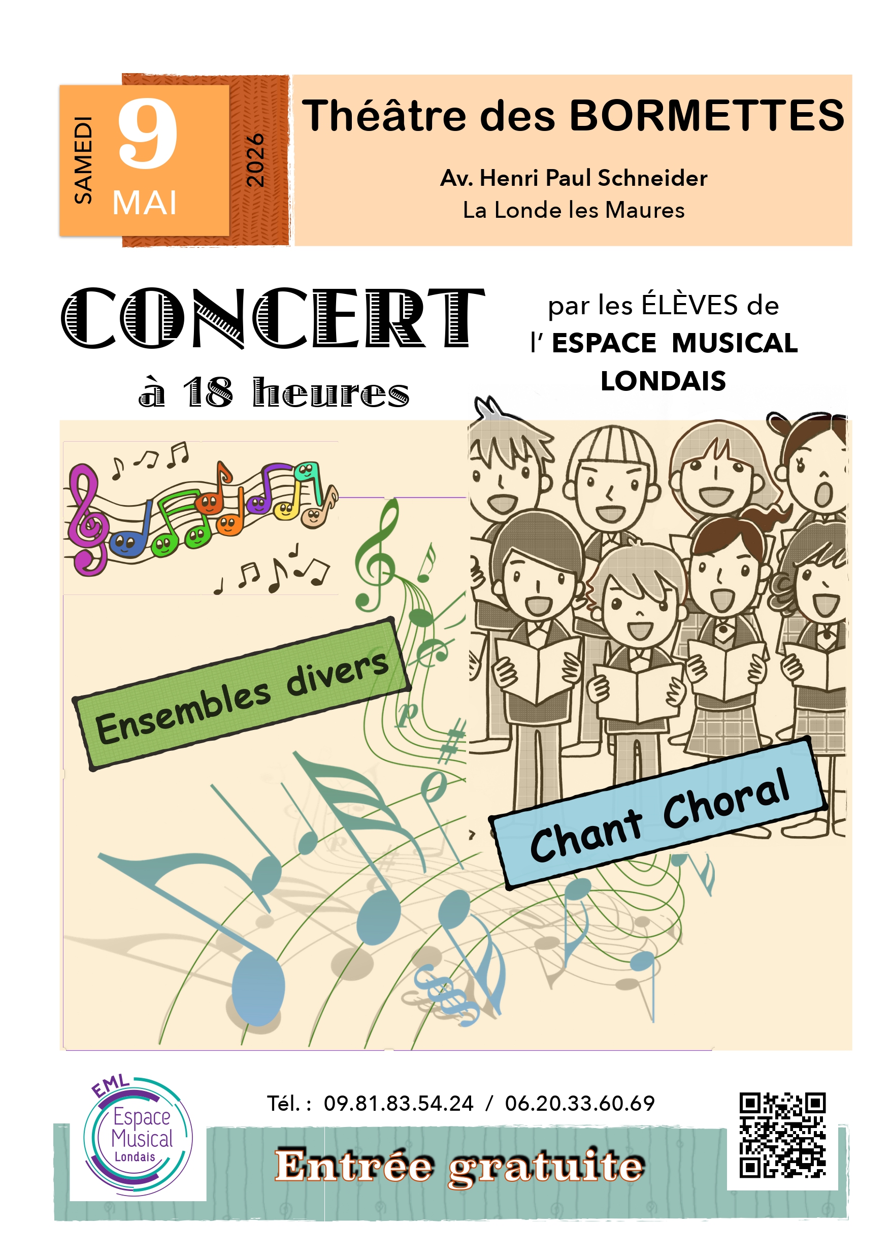 Concert par les �l�ves de l'Espace Musical Londais