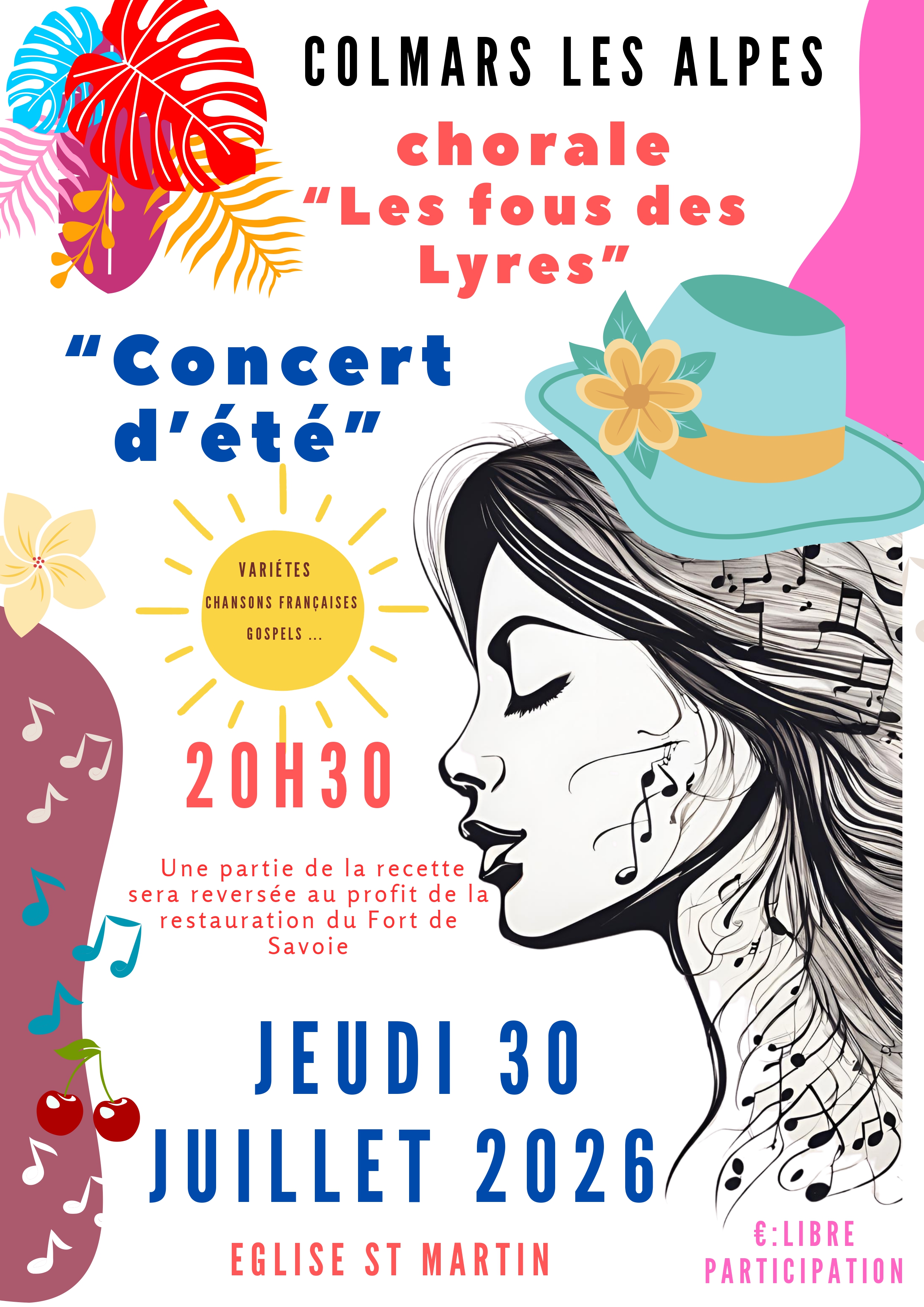 Concert d'�t� de la chorale 
