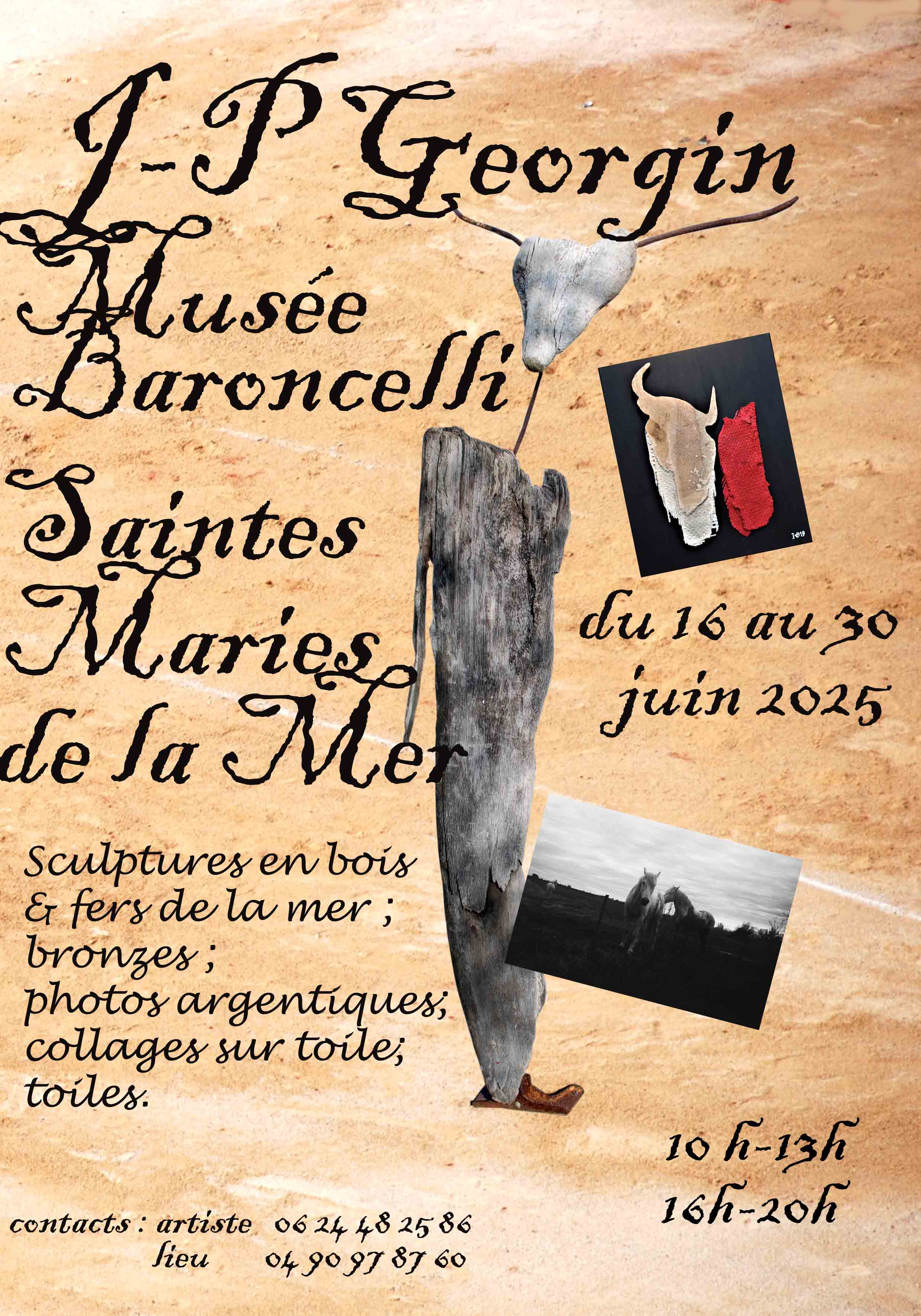 Exposition des oeuvres de M. Georgin