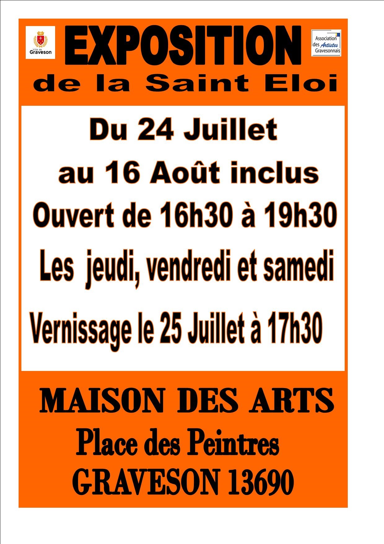 Exposition de la Saint loi