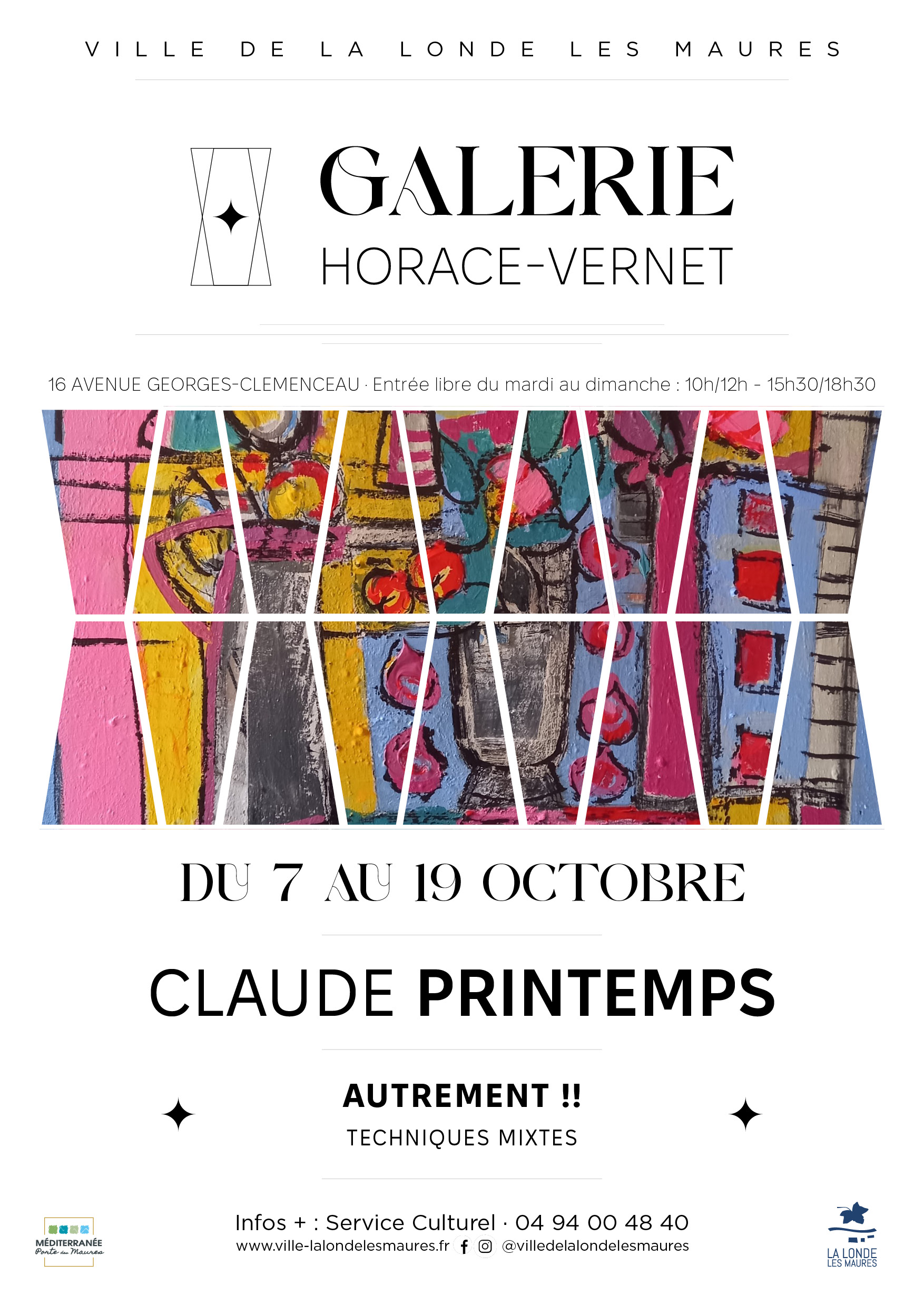 Exposition : Claude PRINTEMPS