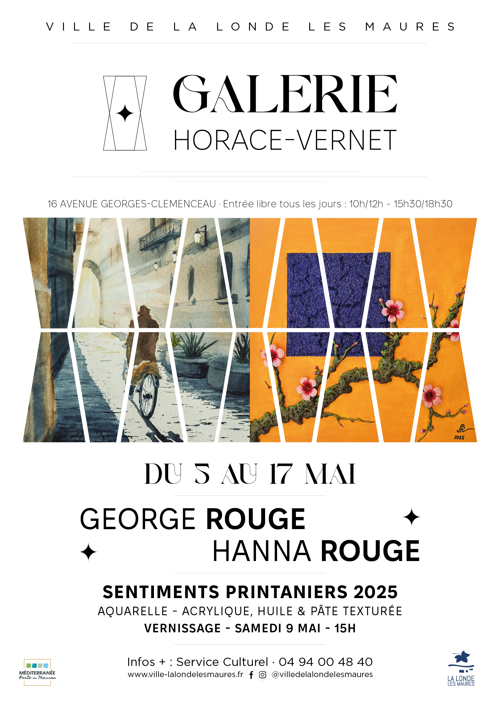 Exposition : GEORGE ROUGE et HANNA ROUGE
