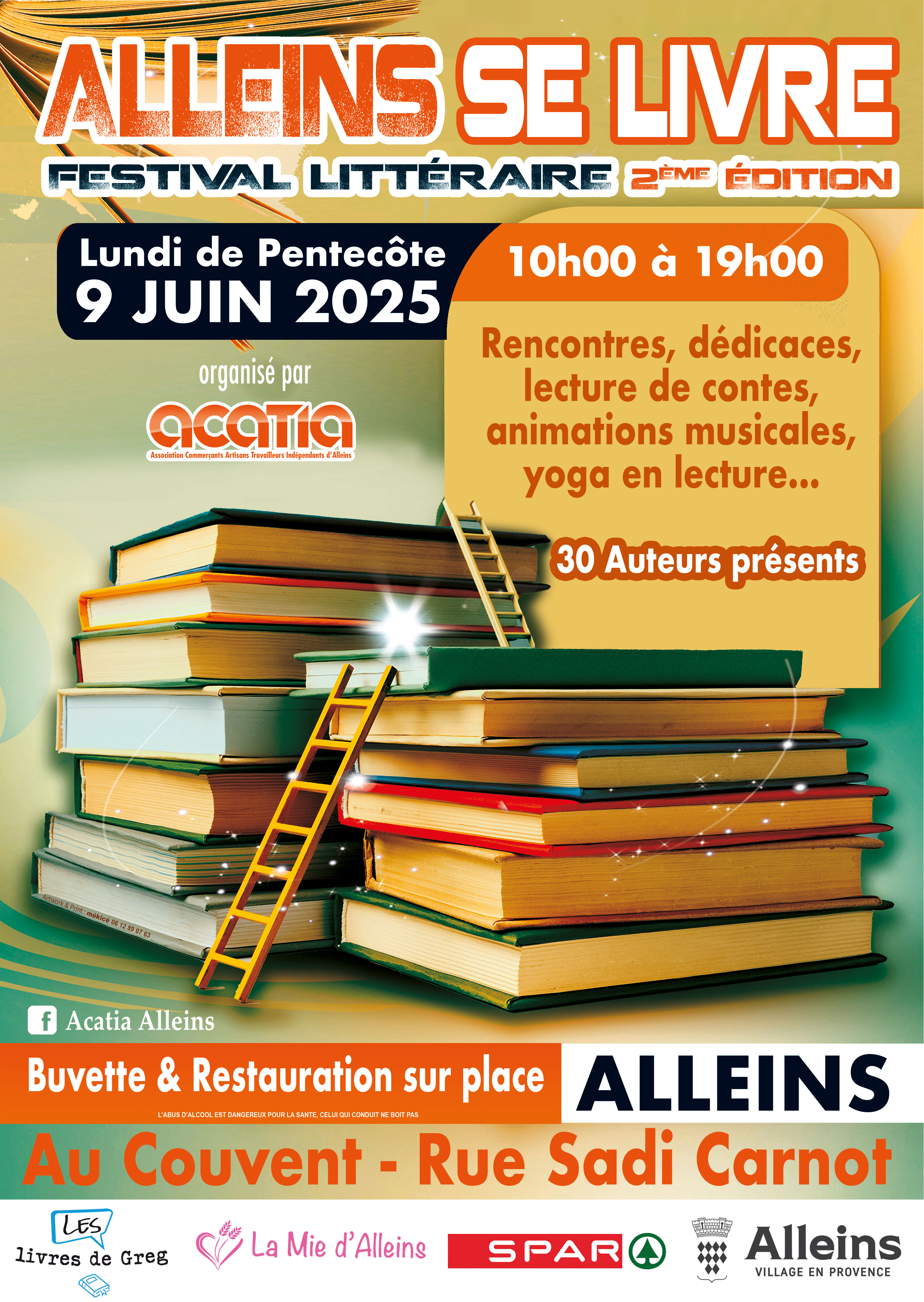 Alleins se livre, Festival littraire
