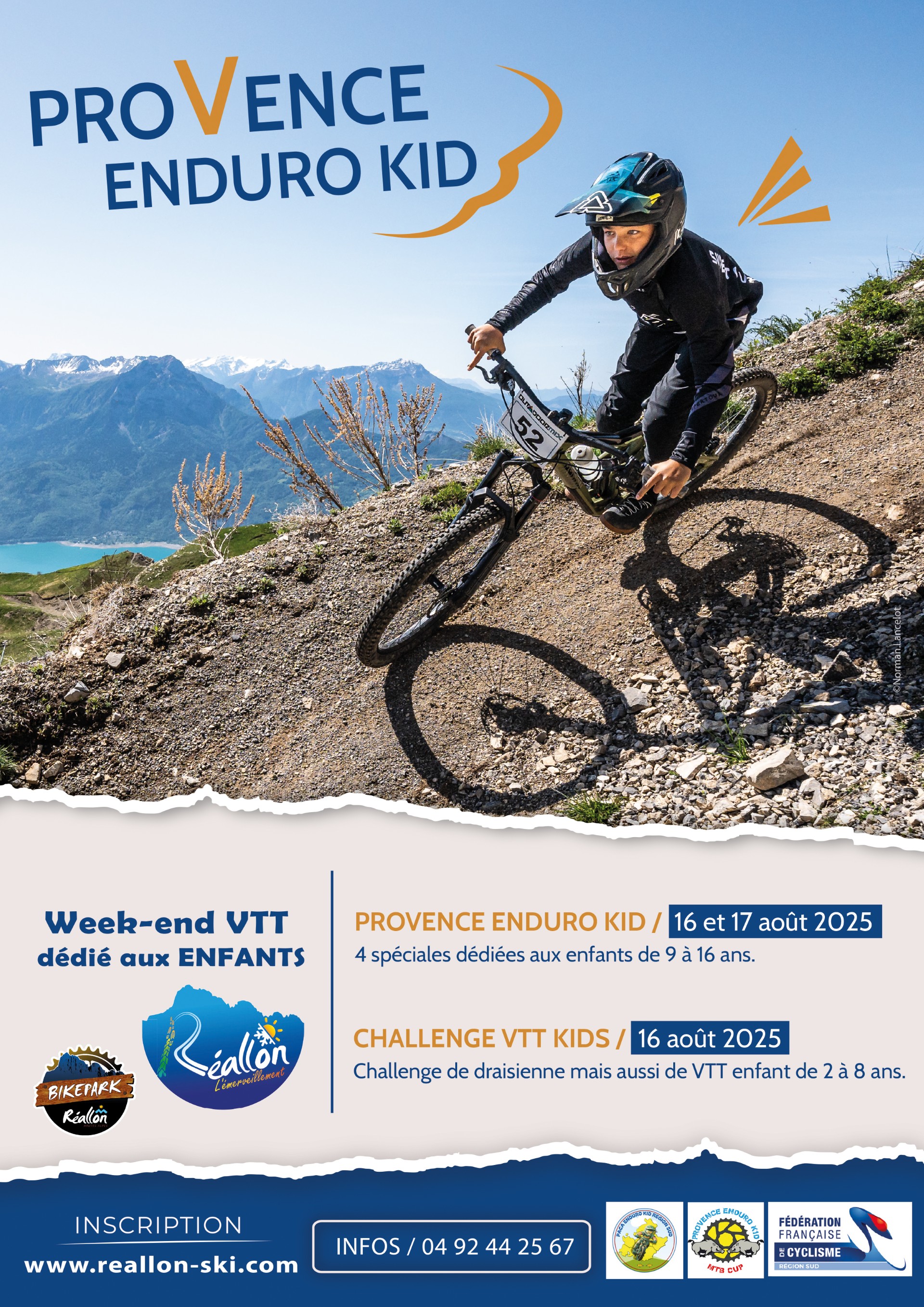 Provence Enduro Kid et Challenge DRAISIENNE & VTT Kid
