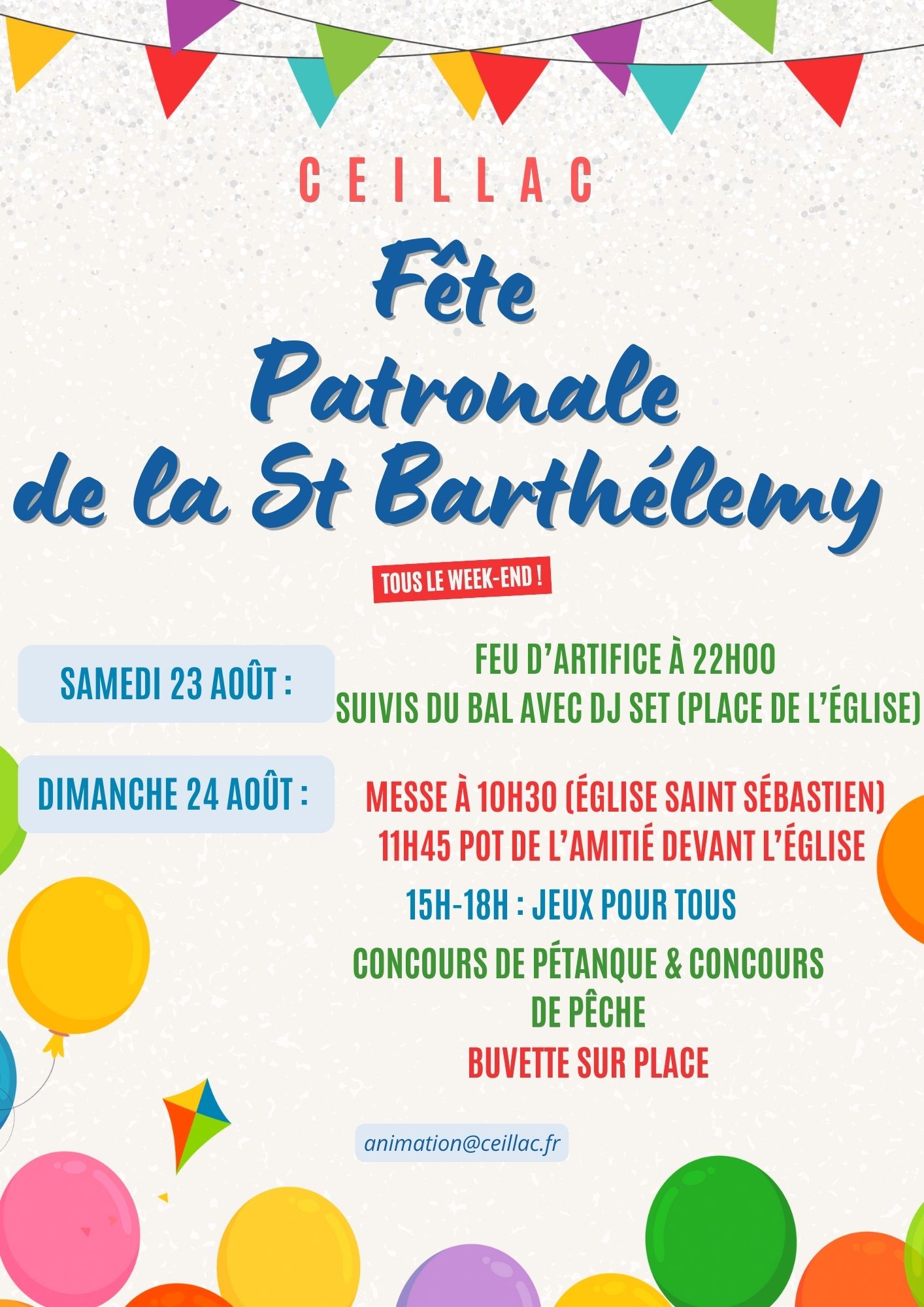 Fte patronale St Barth
