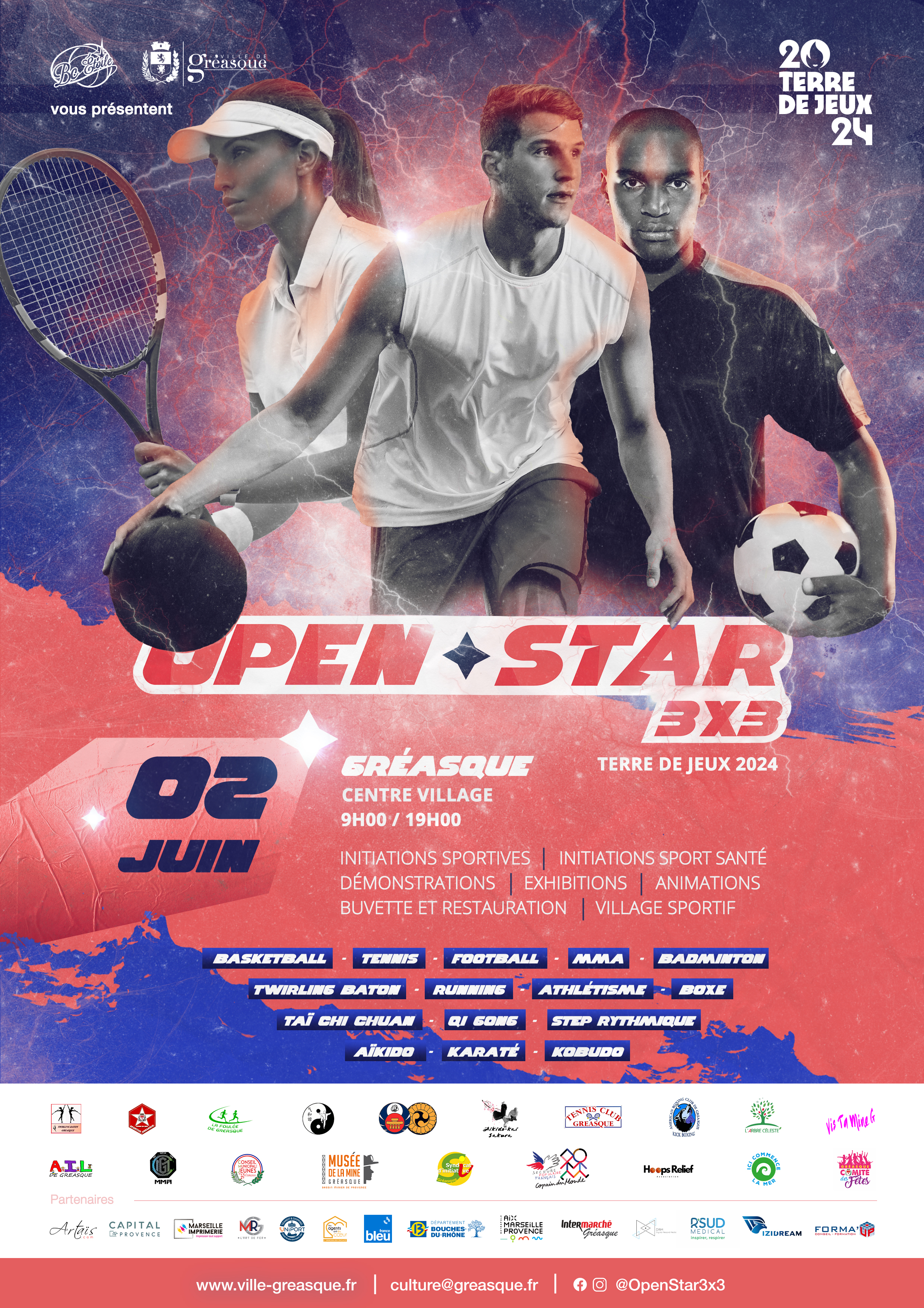 Village olympique & OPEN STAR 3x3