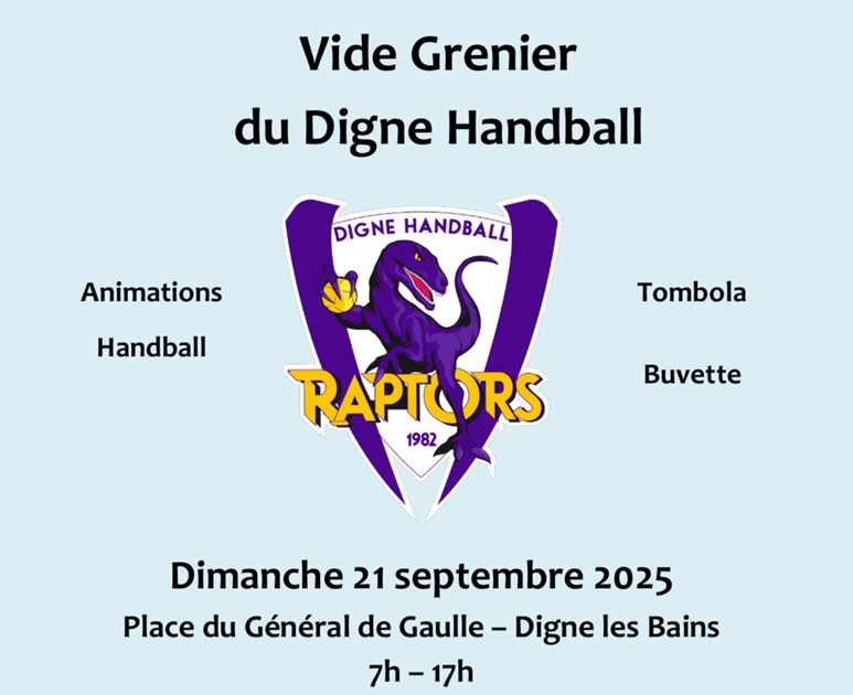 Vide-greniers du Digne Handball