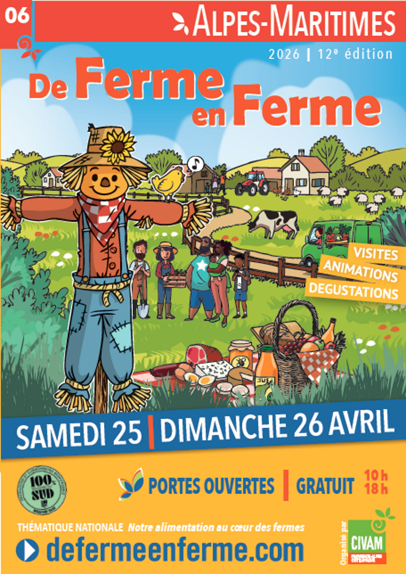 De Ferme en Ferme - Alpes-Maritimes