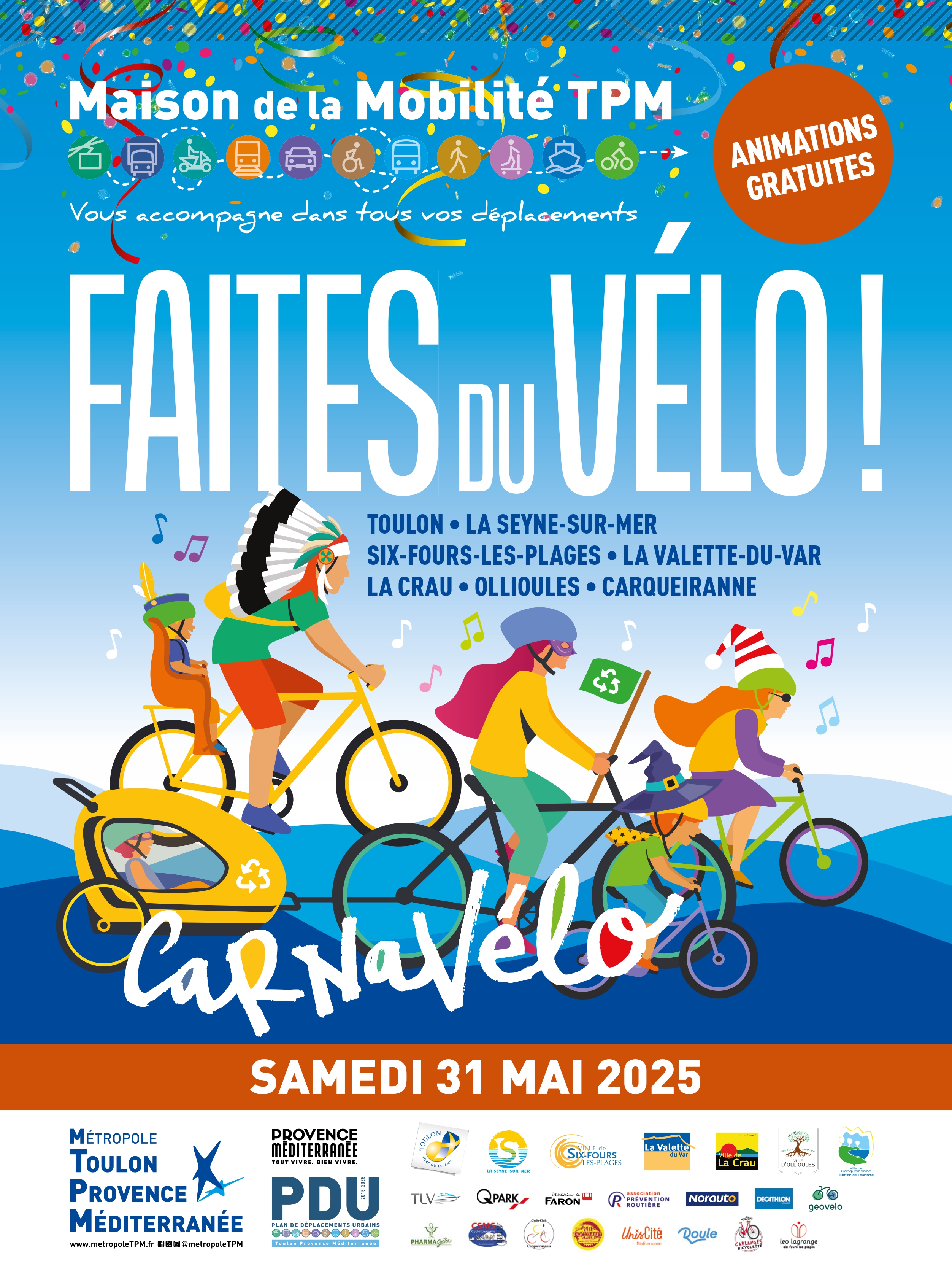 6e  Faites du vlo !  / Carnavlo