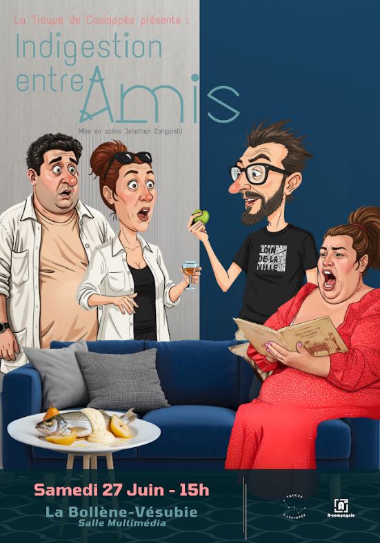 Th��tre - Indigestion entre amis