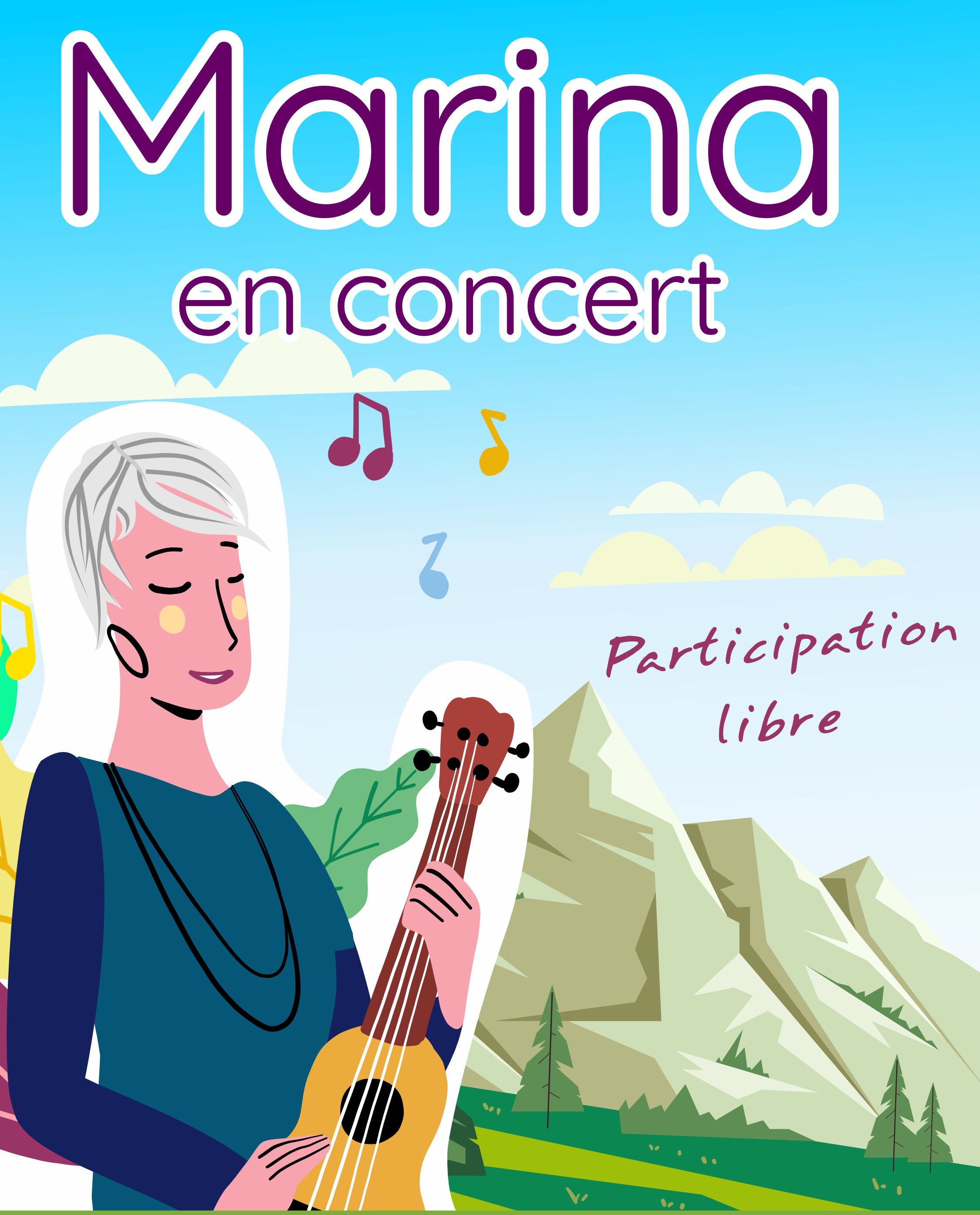 Marina en concert
