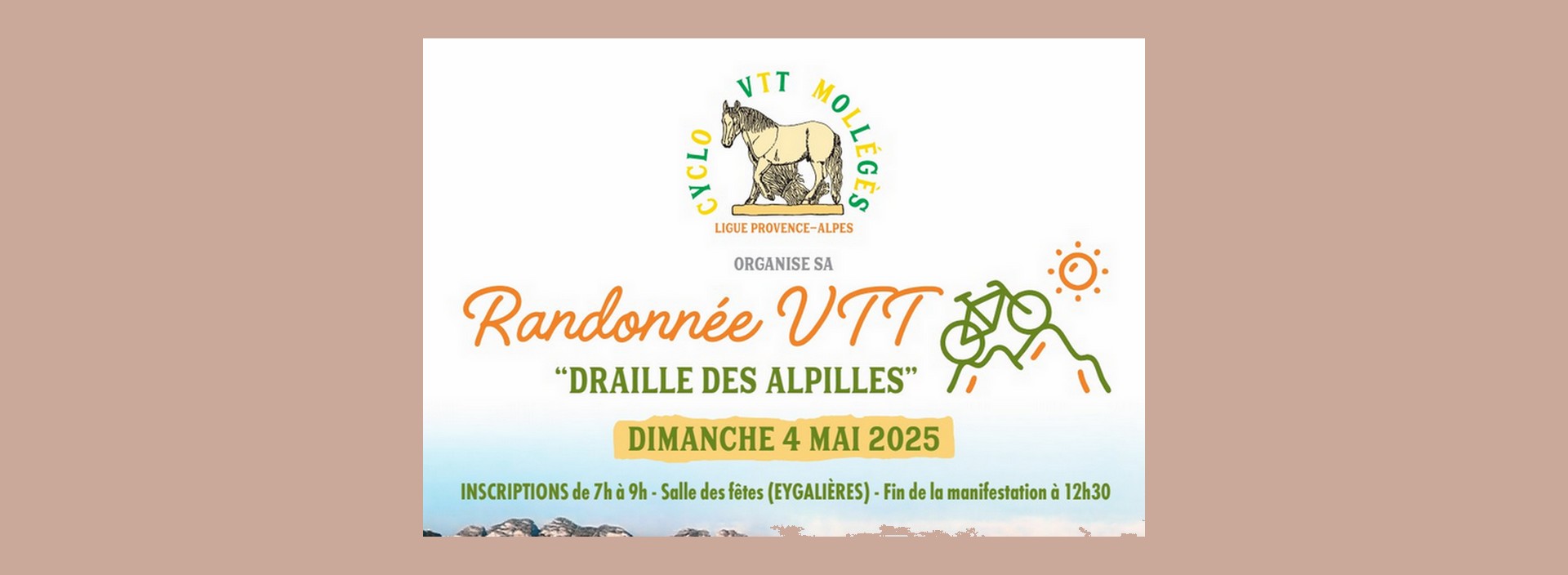 Rando VTT Drailles des Alpilles