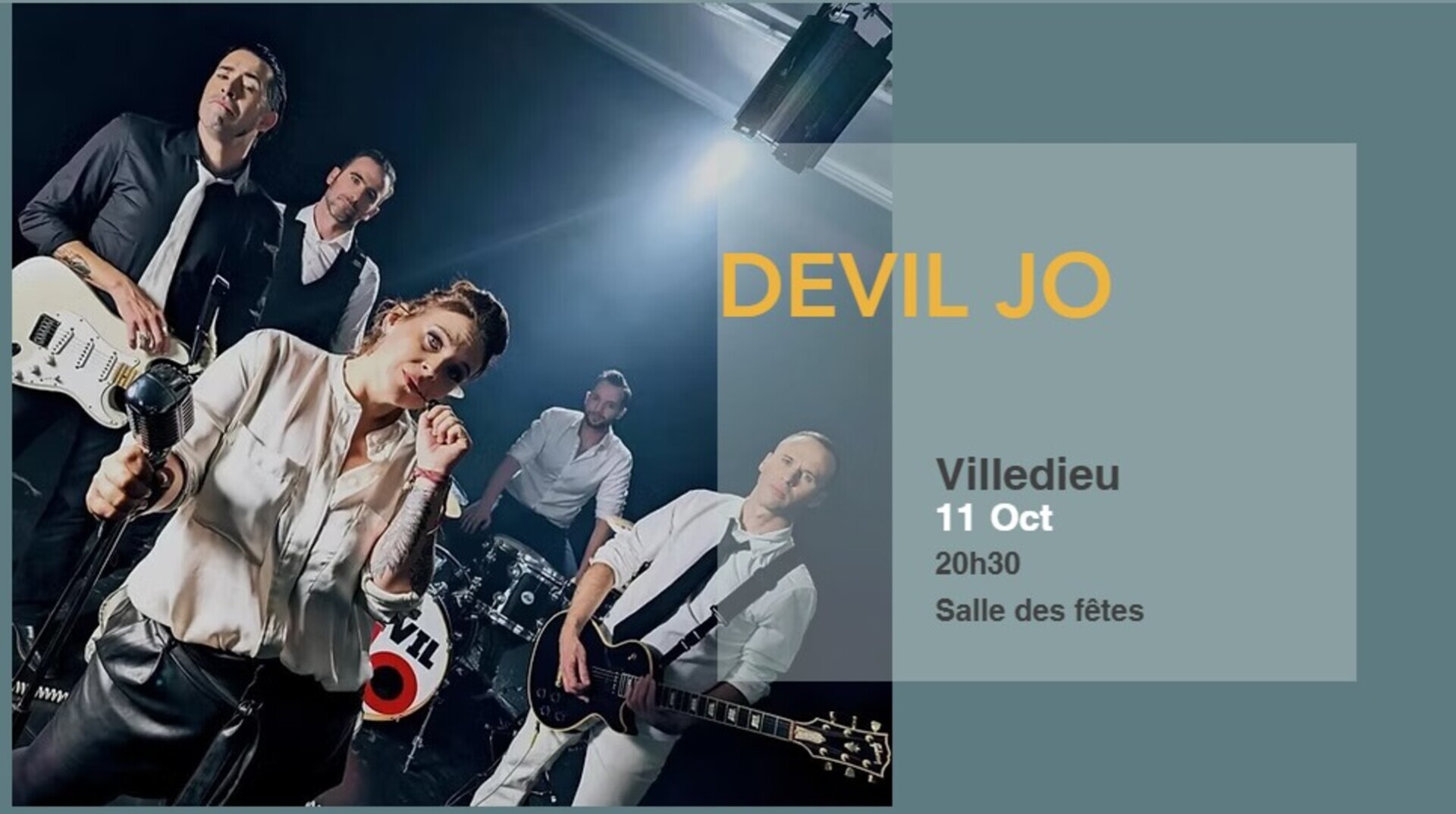 Concert Devil Jo - Festival Aprs les Vendanges - Festival Aprs les Vendanges