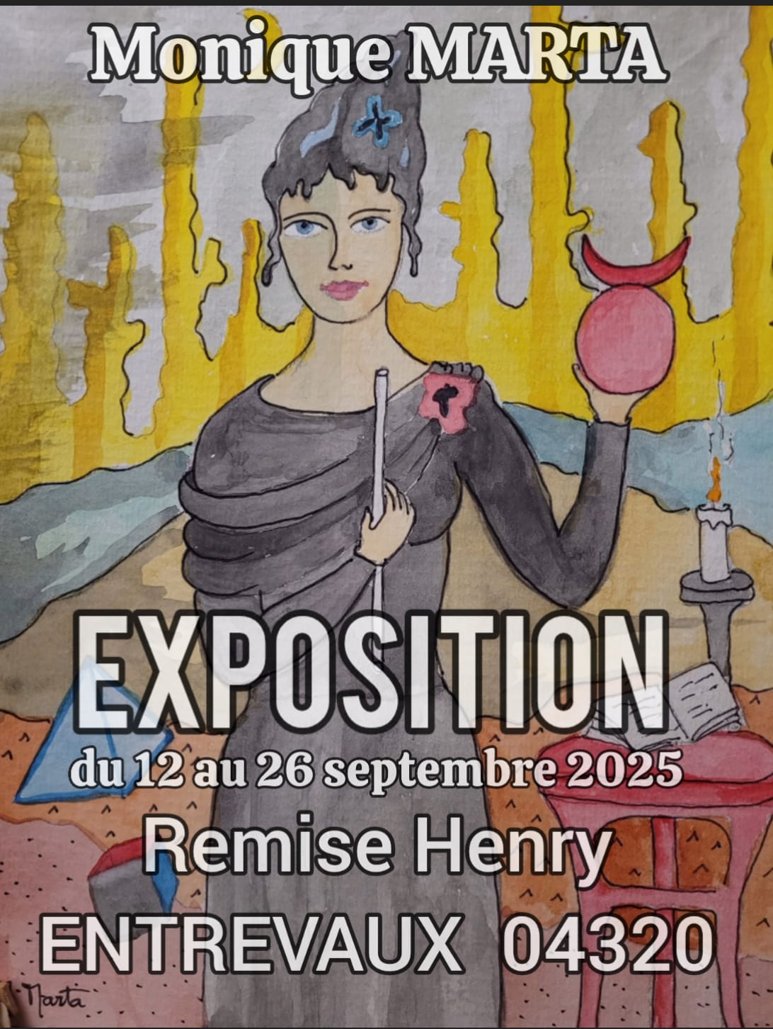 Exposition de Monique Marta