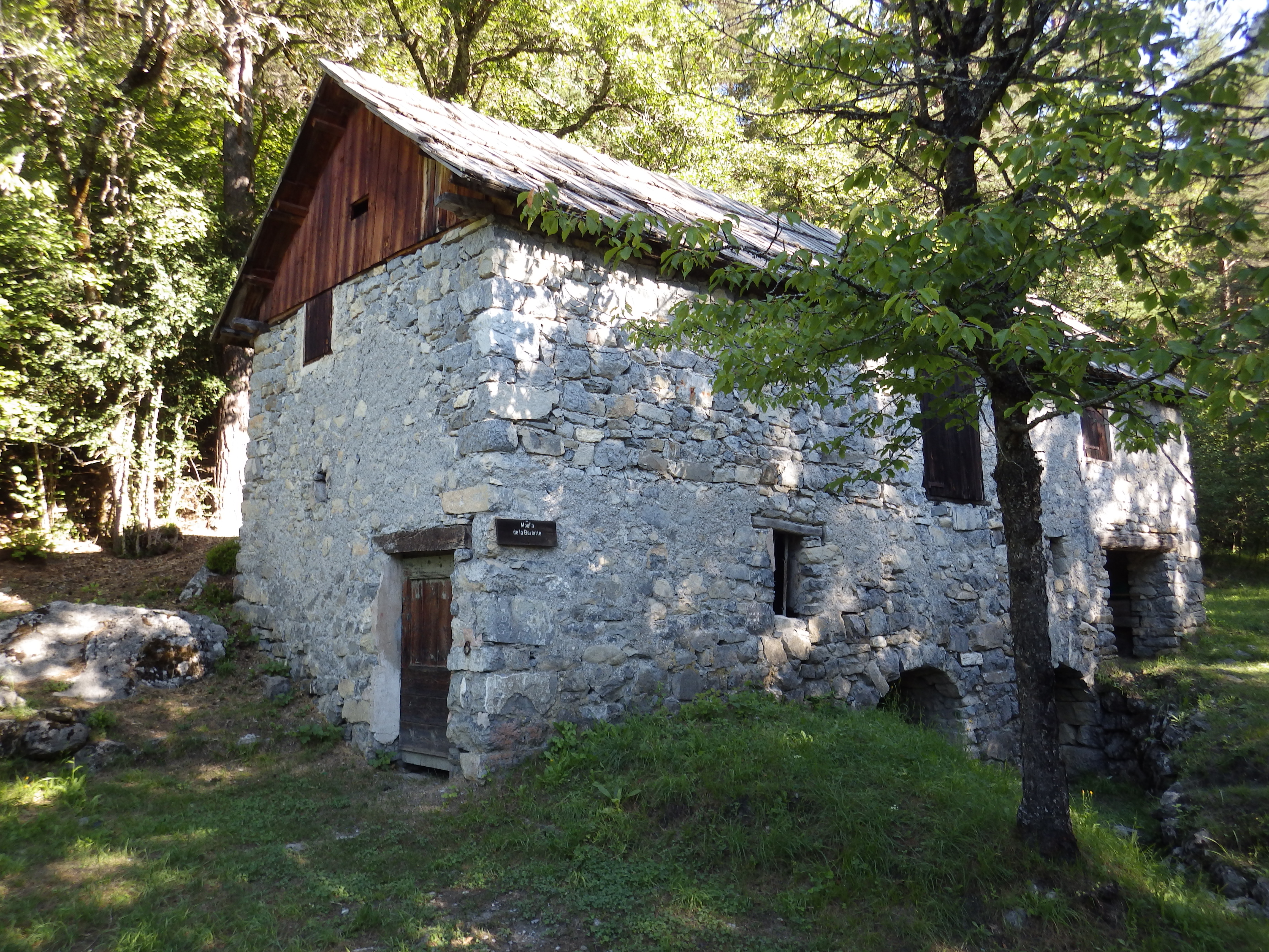 Autour du moulin de la Barlatte