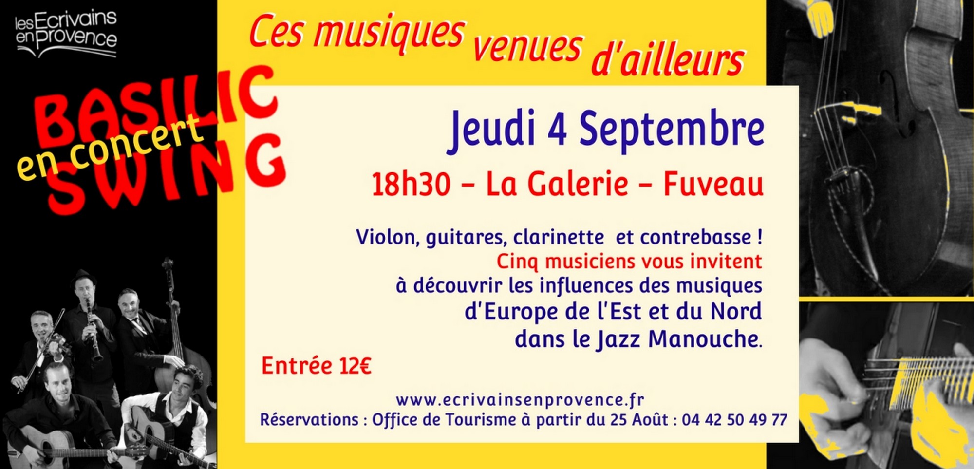 Basilic Swing en concert