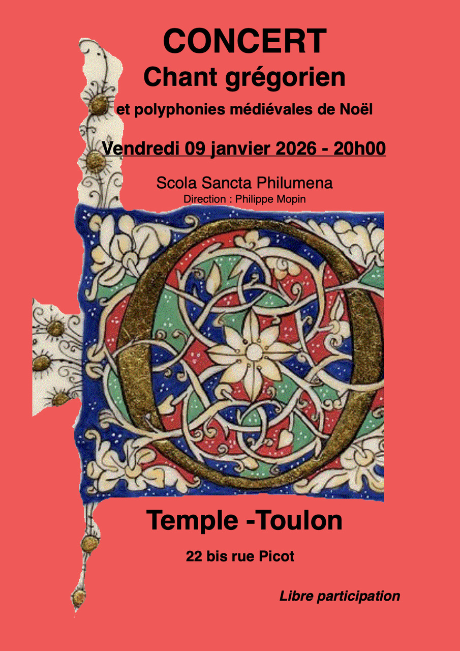 Concert - Scola Sancta Philumena 