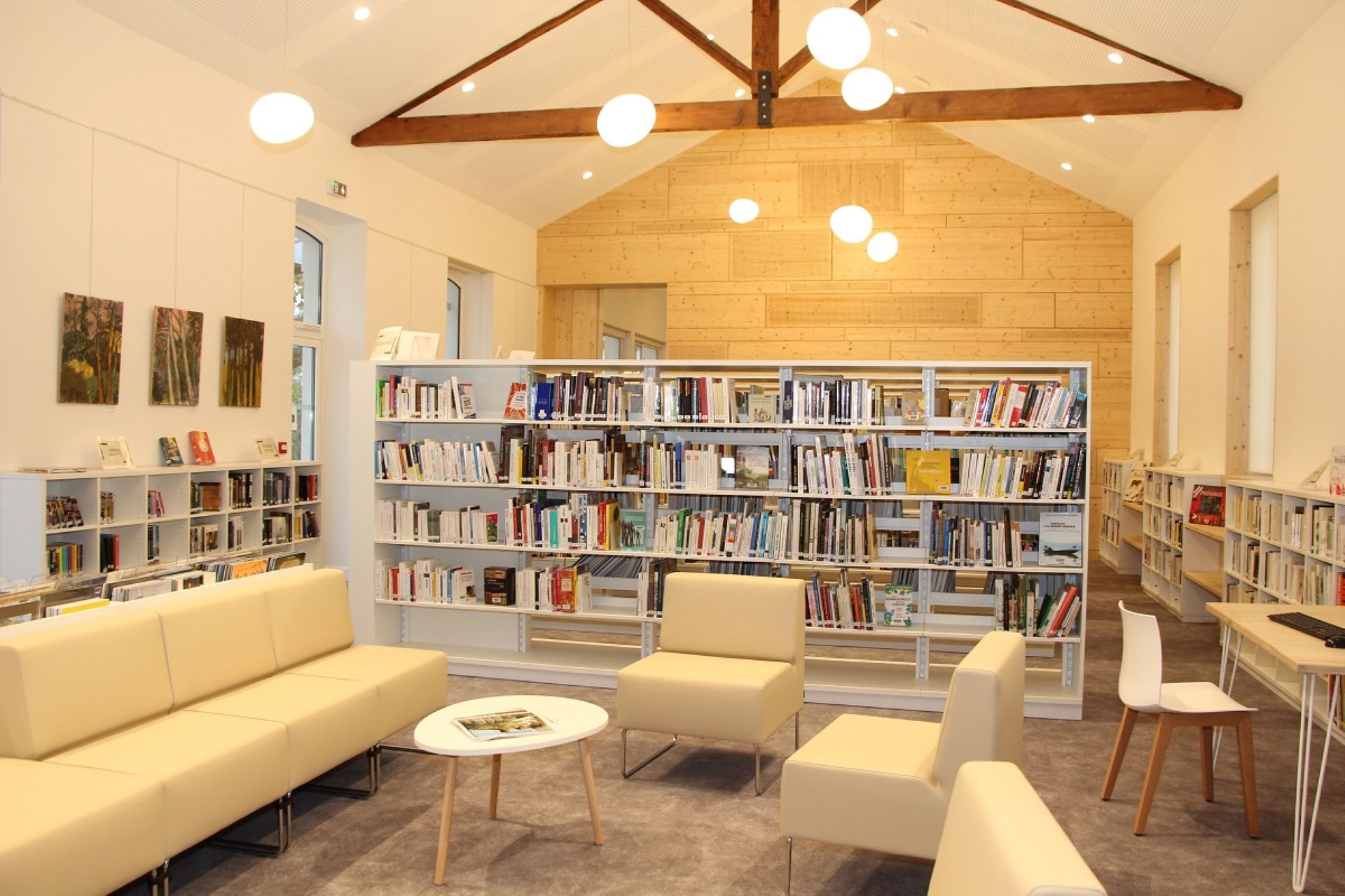 Bibliothque Municipale : atelier avec Julien Orsini