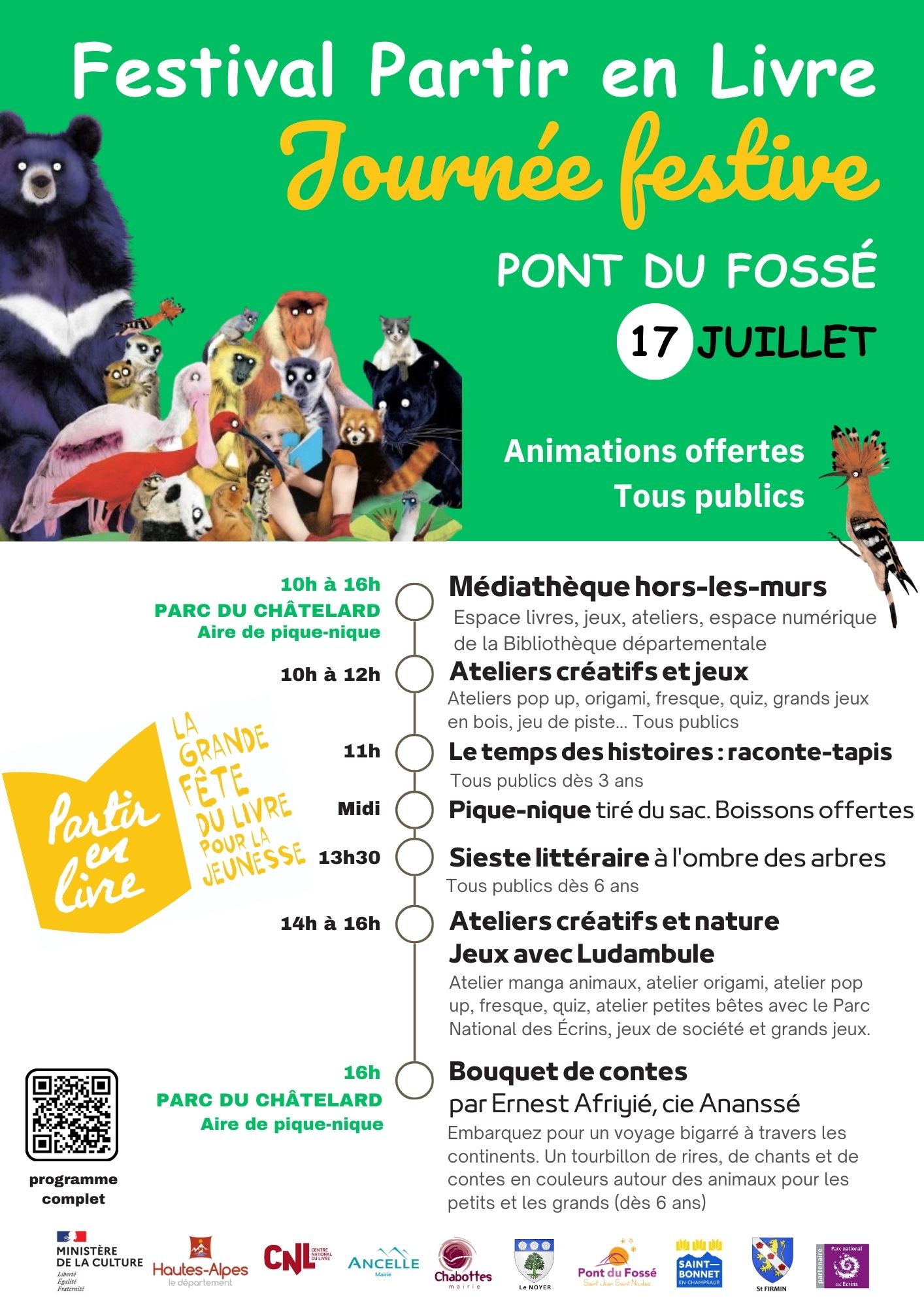 Journe festive Partir en Livre