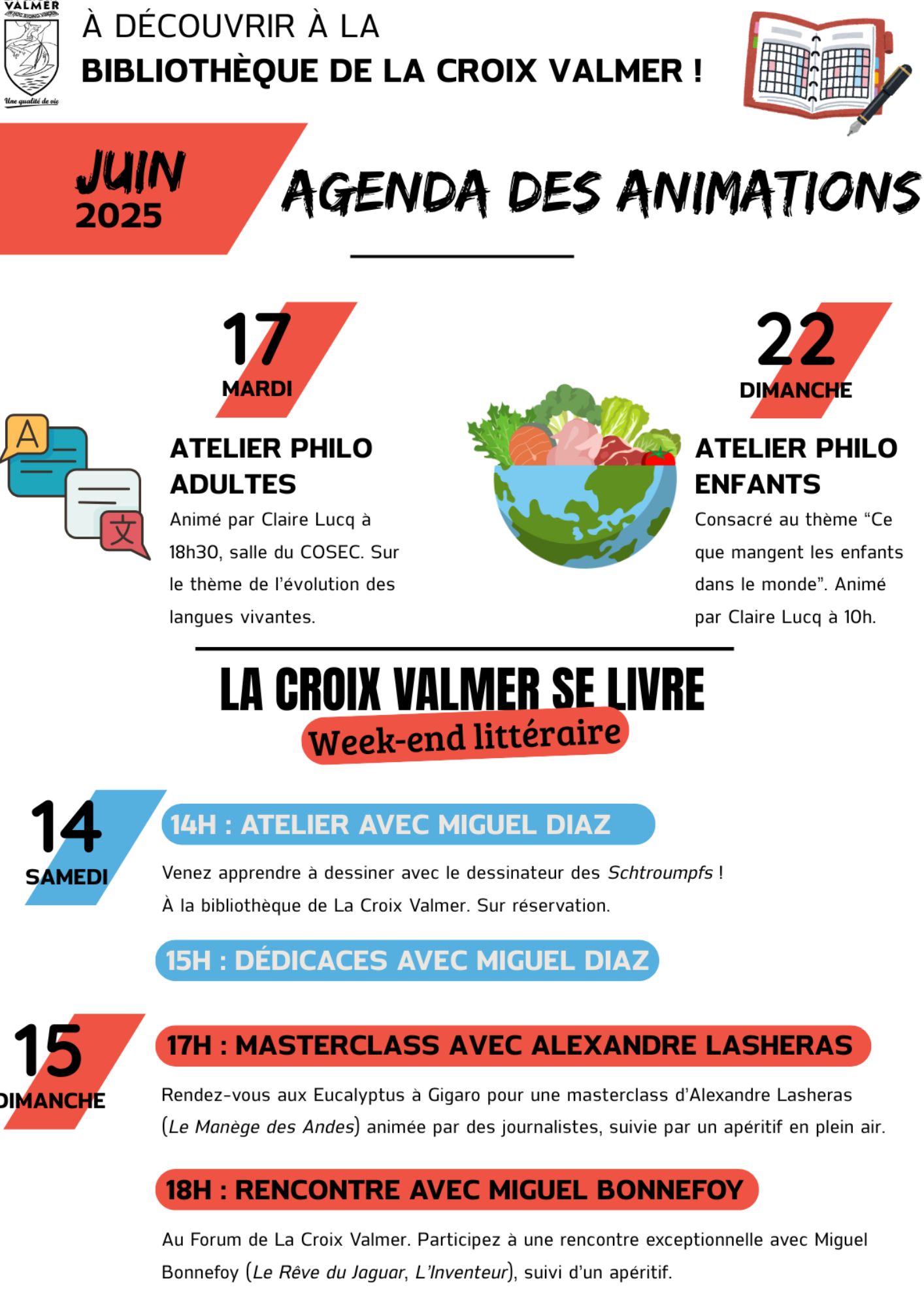 La Croix Valmer se livre : rencontre littraire