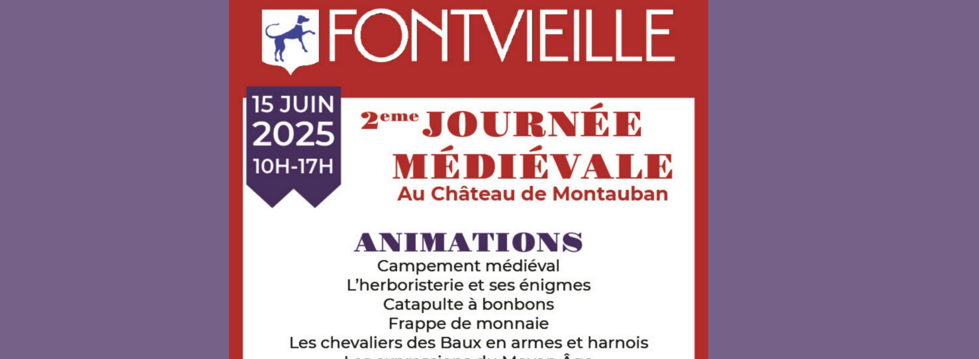 Journe Mdivale au Chteau de Montauban