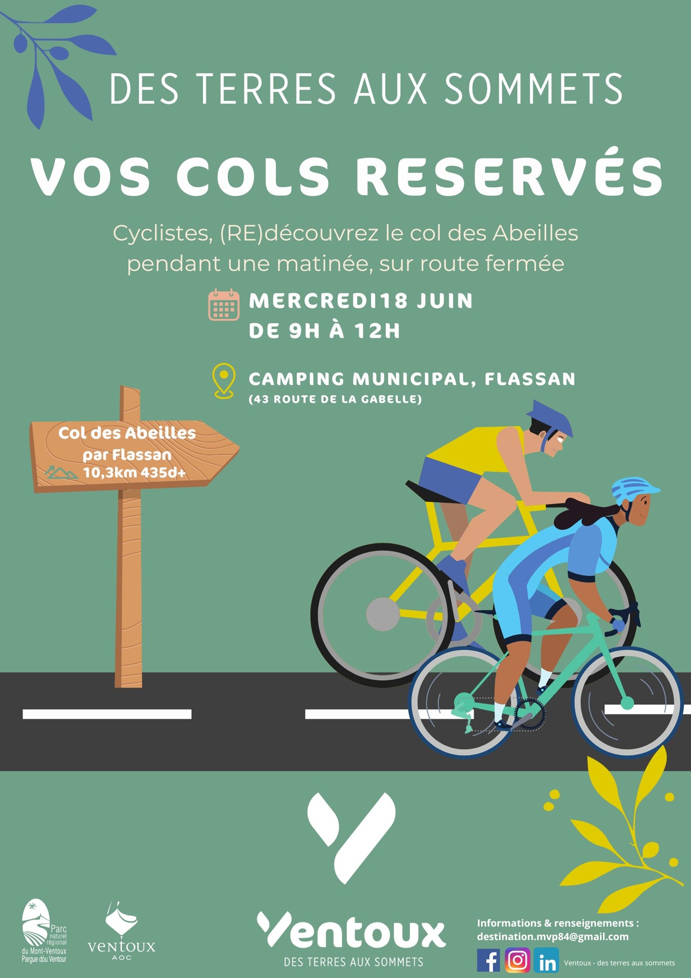 Vos cols rservs : 