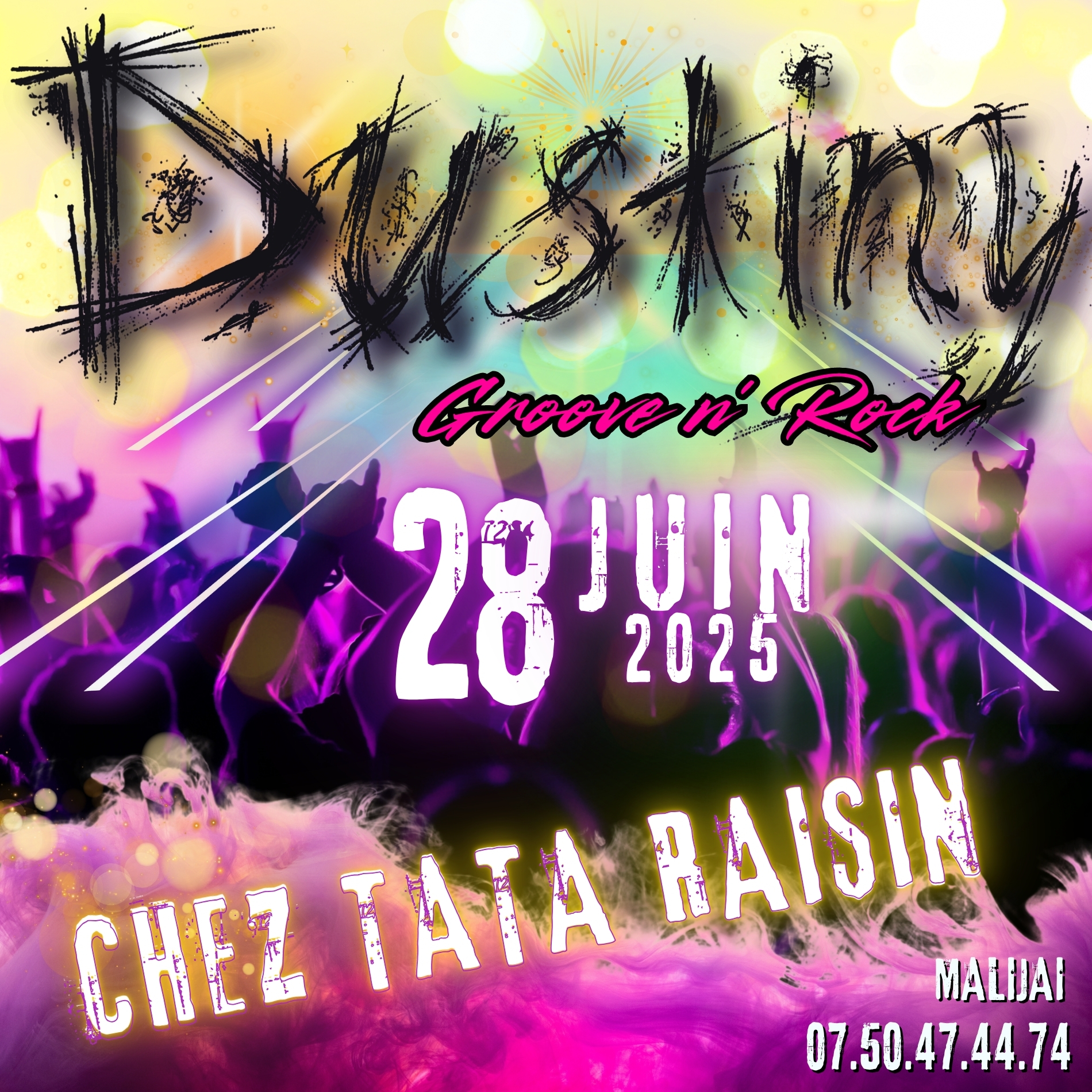 Concert Dustiny Chez Tata Raisin