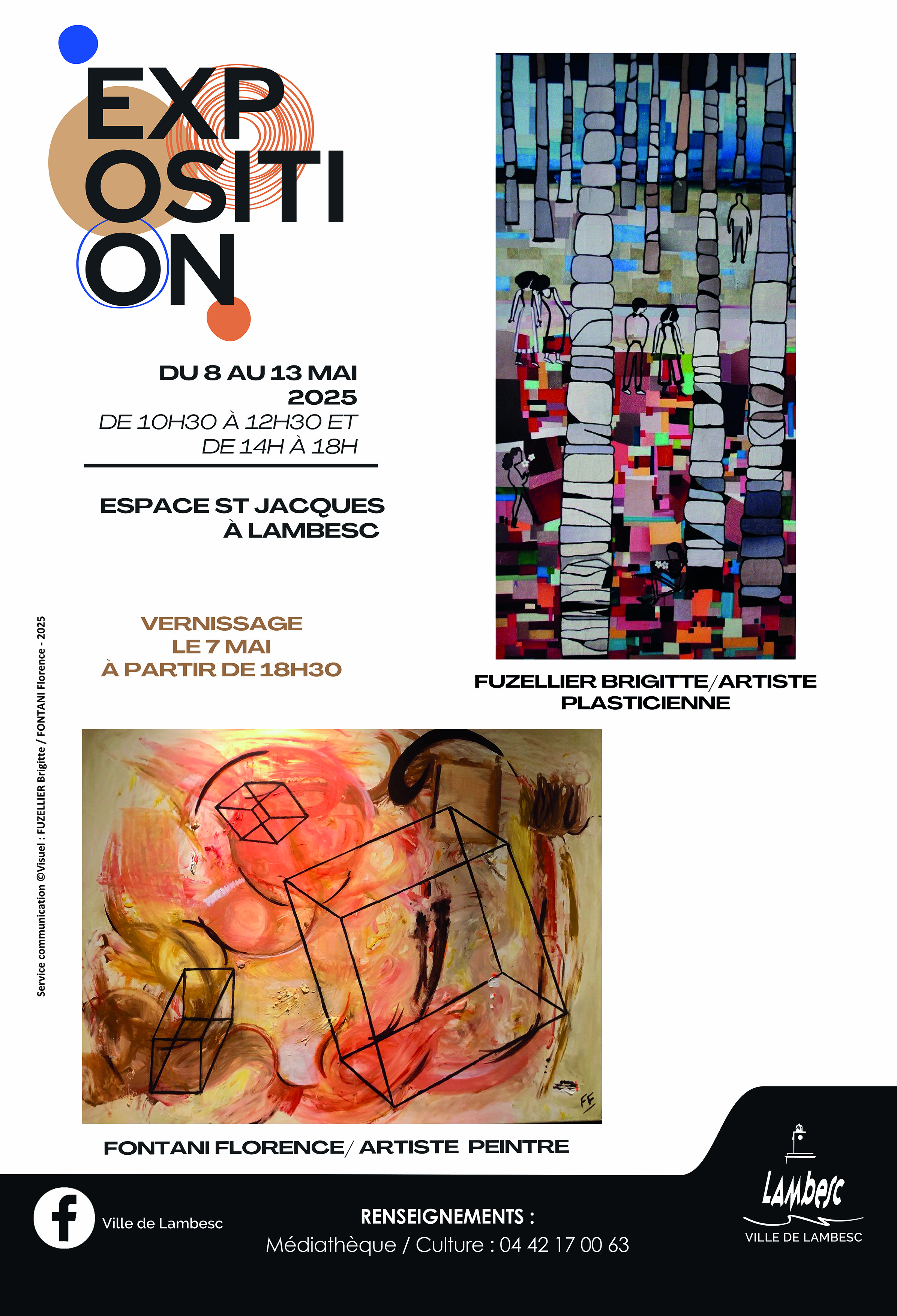 Exposition de Mmes FONTANI et FUZELLIER