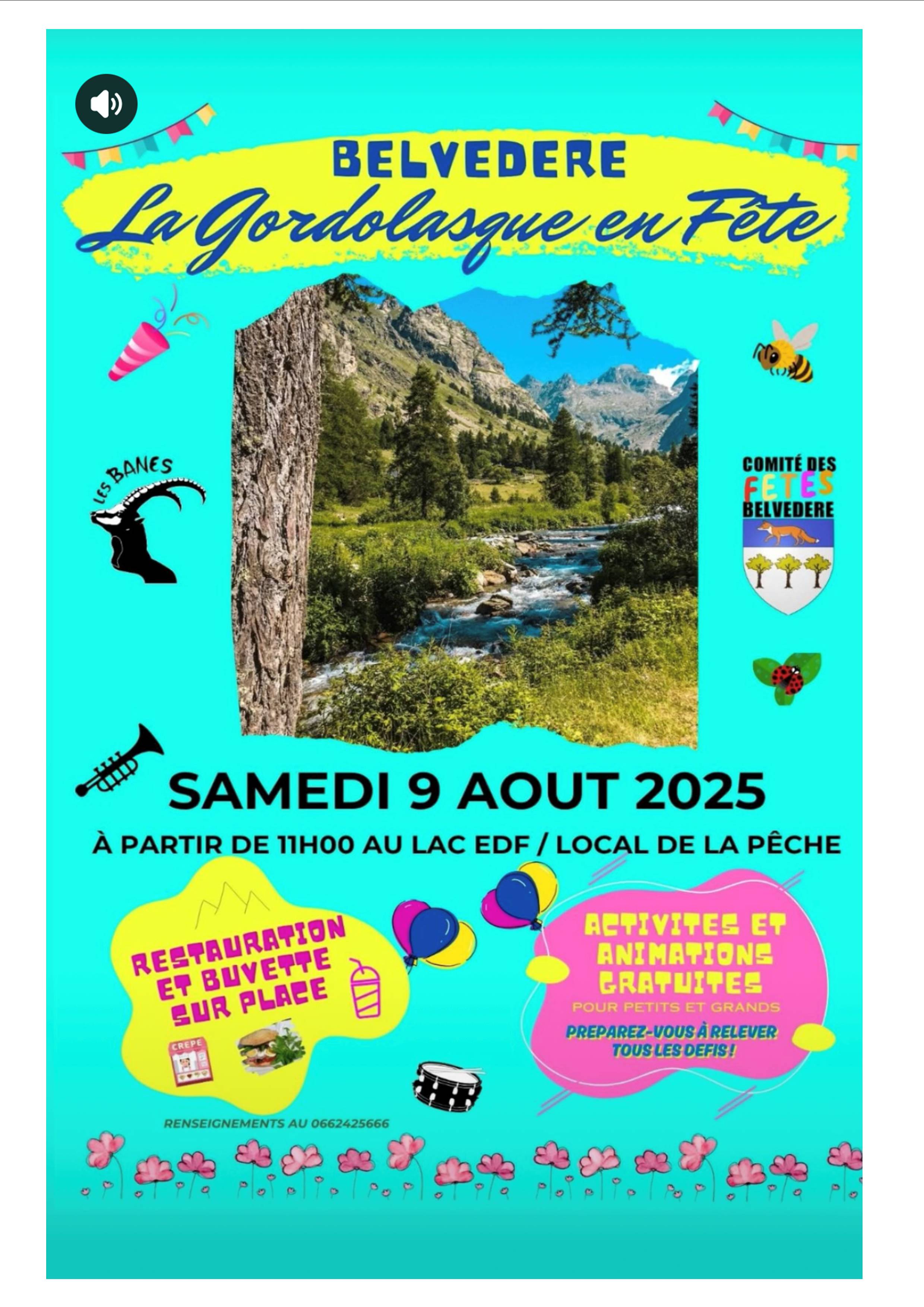 La Gordolasque en fte