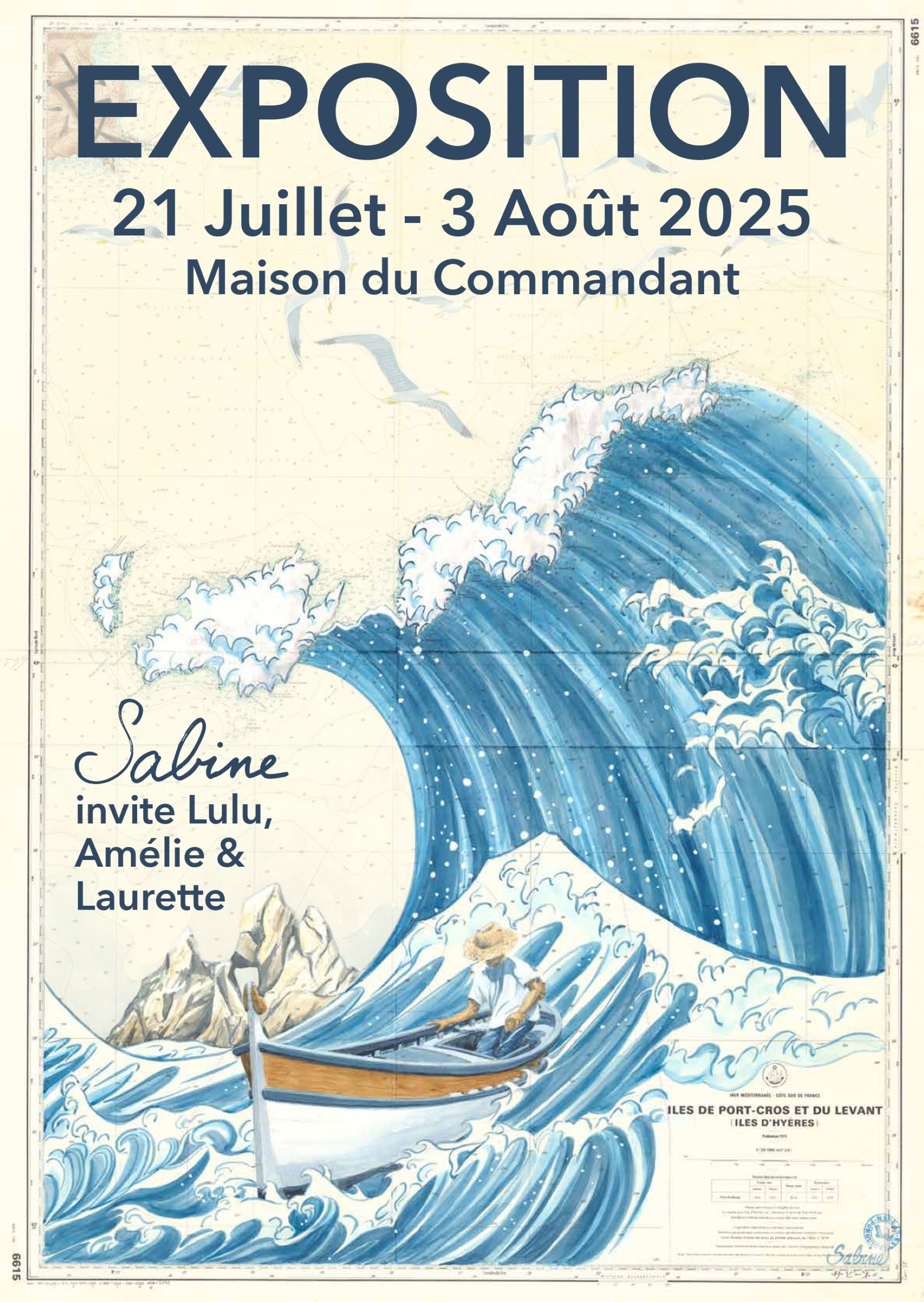 Exposition de Sabine et Lulu  la Maison du commandant