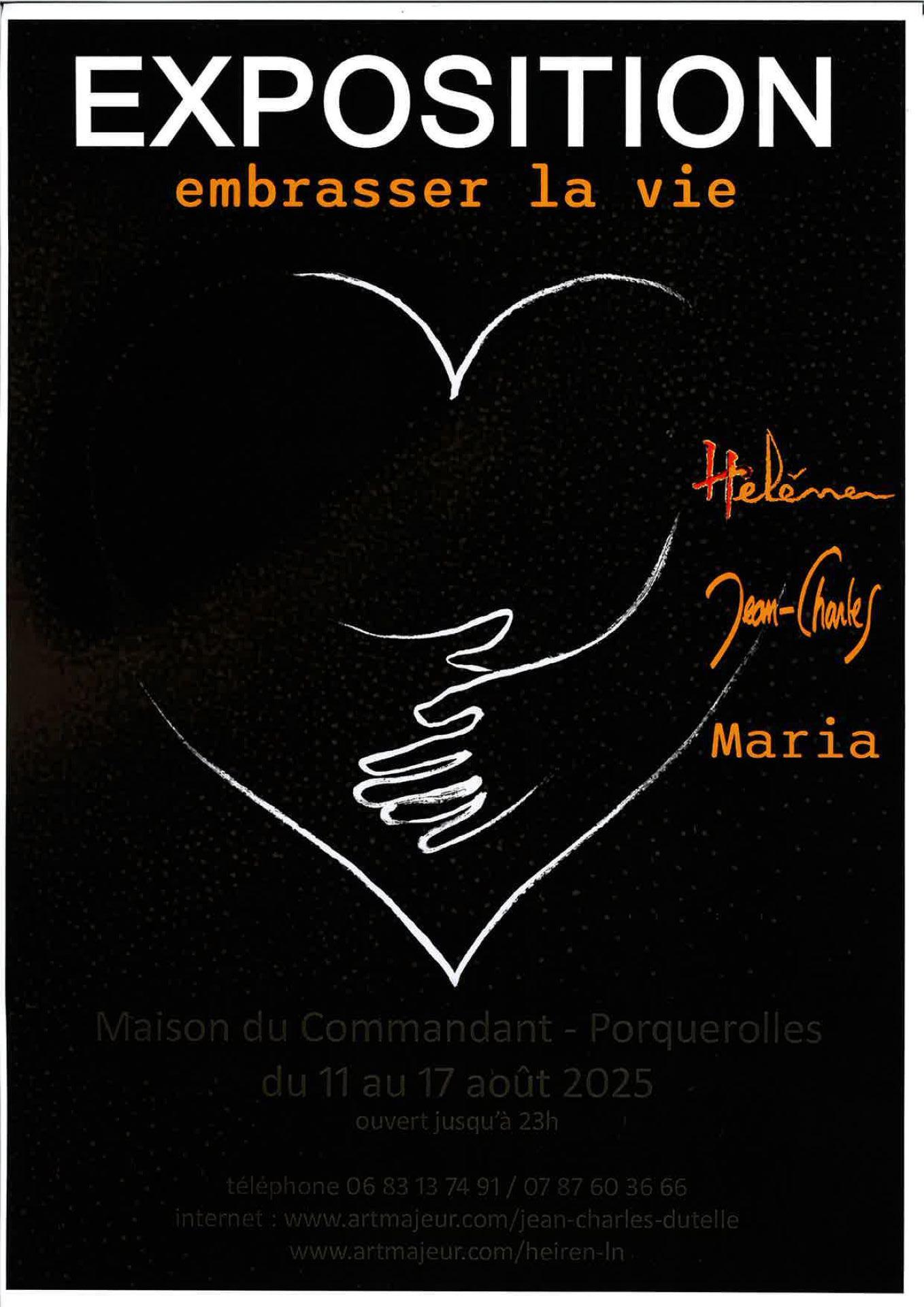 Exposition de Jean-Charles Dutelle, Hlne Argellis  la Maison du Commandant 