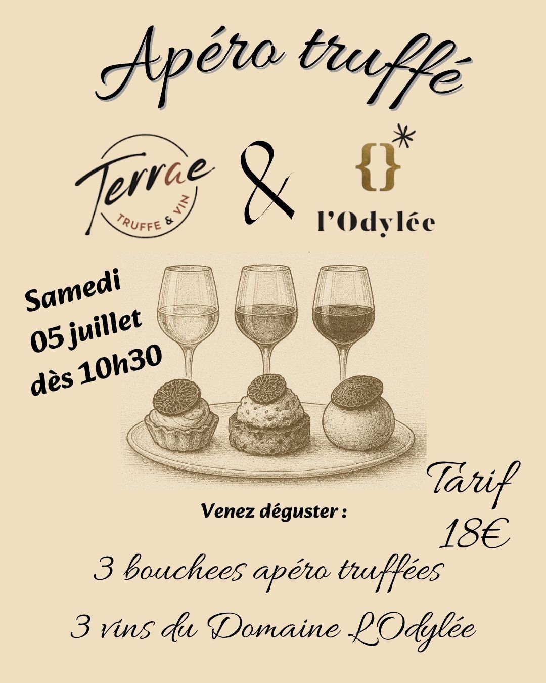 Apro truff chez Terrae Truffe & Vin