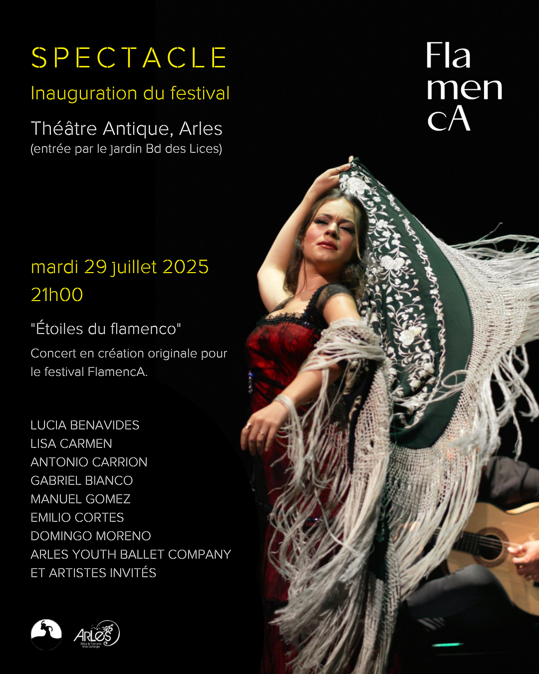 Inauguration Festival FlamencA 2025 : toiles du flamenco