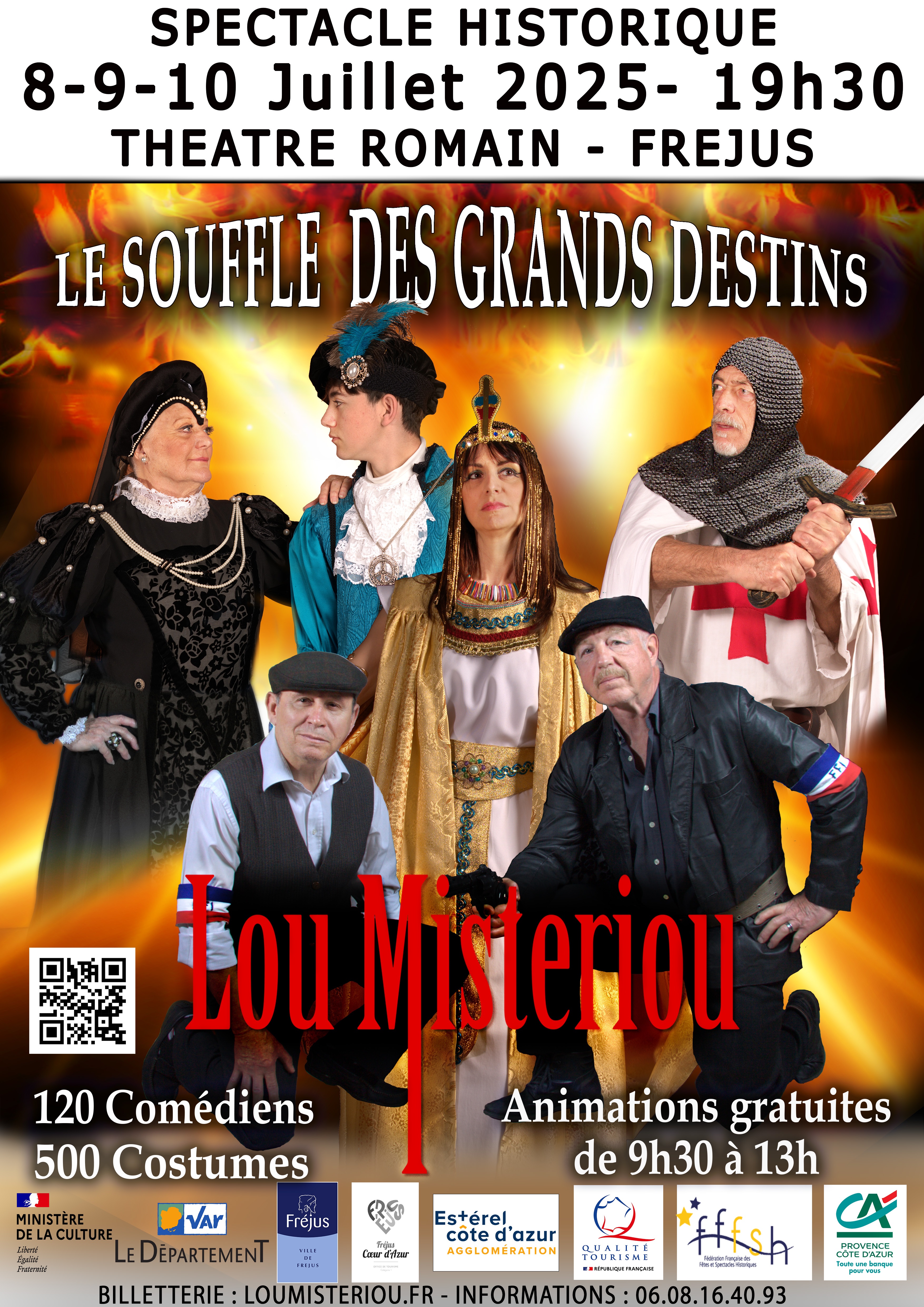 Spectacle historique Lou Misteriou