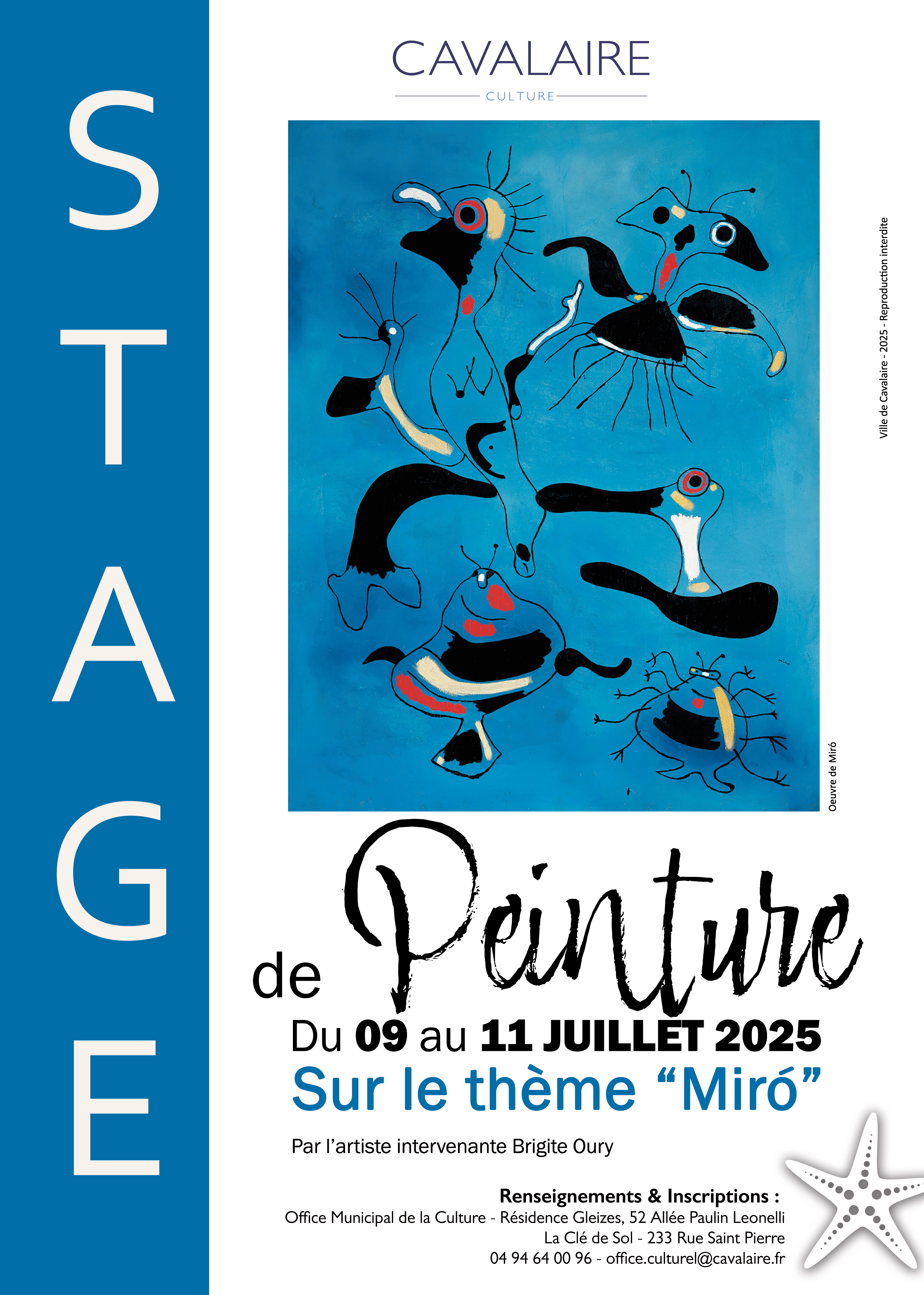 Stage de peinture adultes et enfants