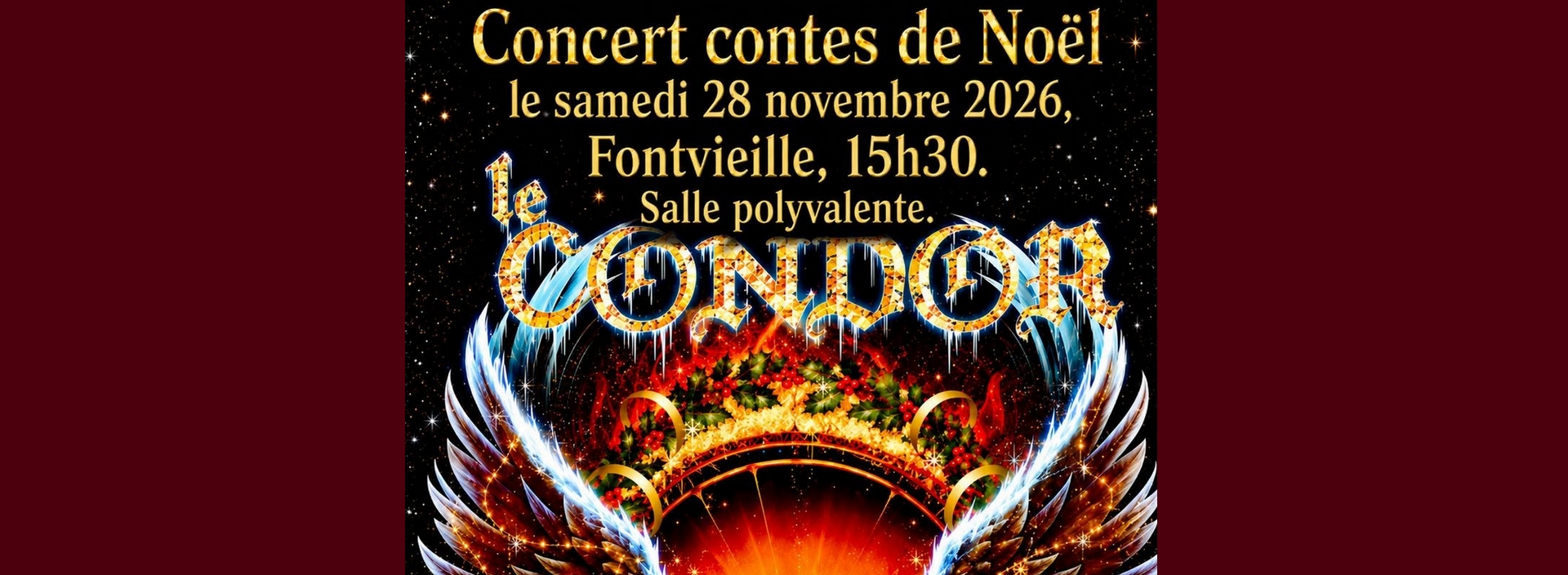 Concert Le Condor Contes de No�l � Fontvieille