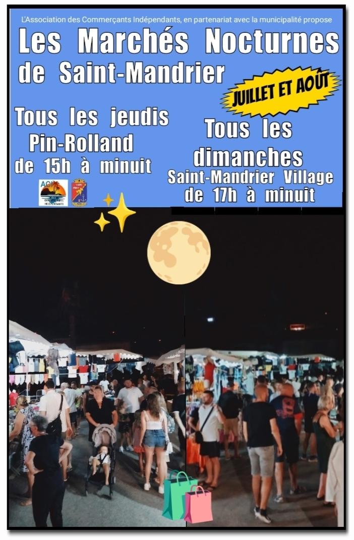 March nocturne de Saint-Mandrier