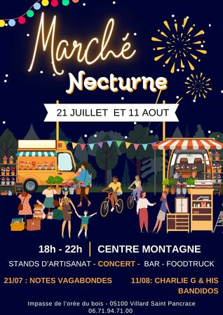 March nocturne de Villard-saint-Pancrace