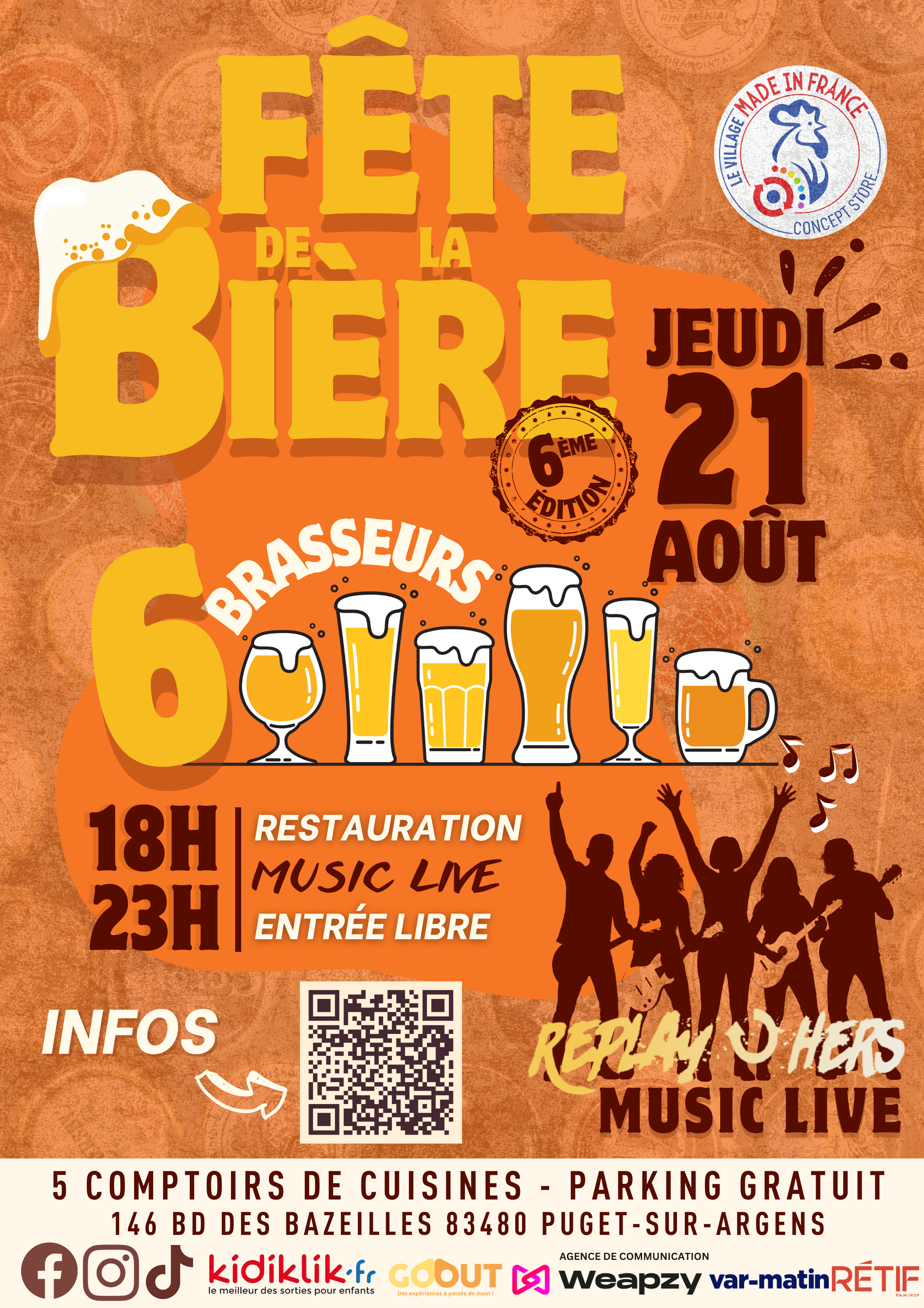 Fte de la bire 6me dition au Village Made In France