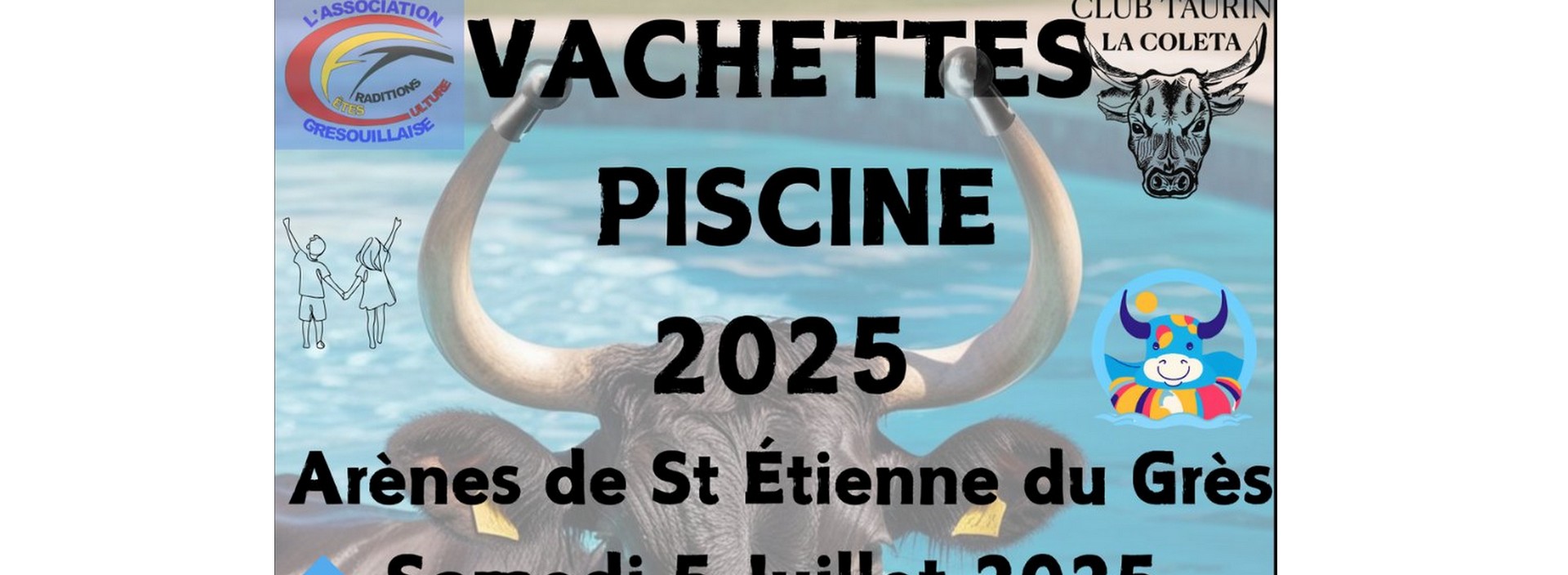 Club Taurin La Coleta - Vachettes Piscine