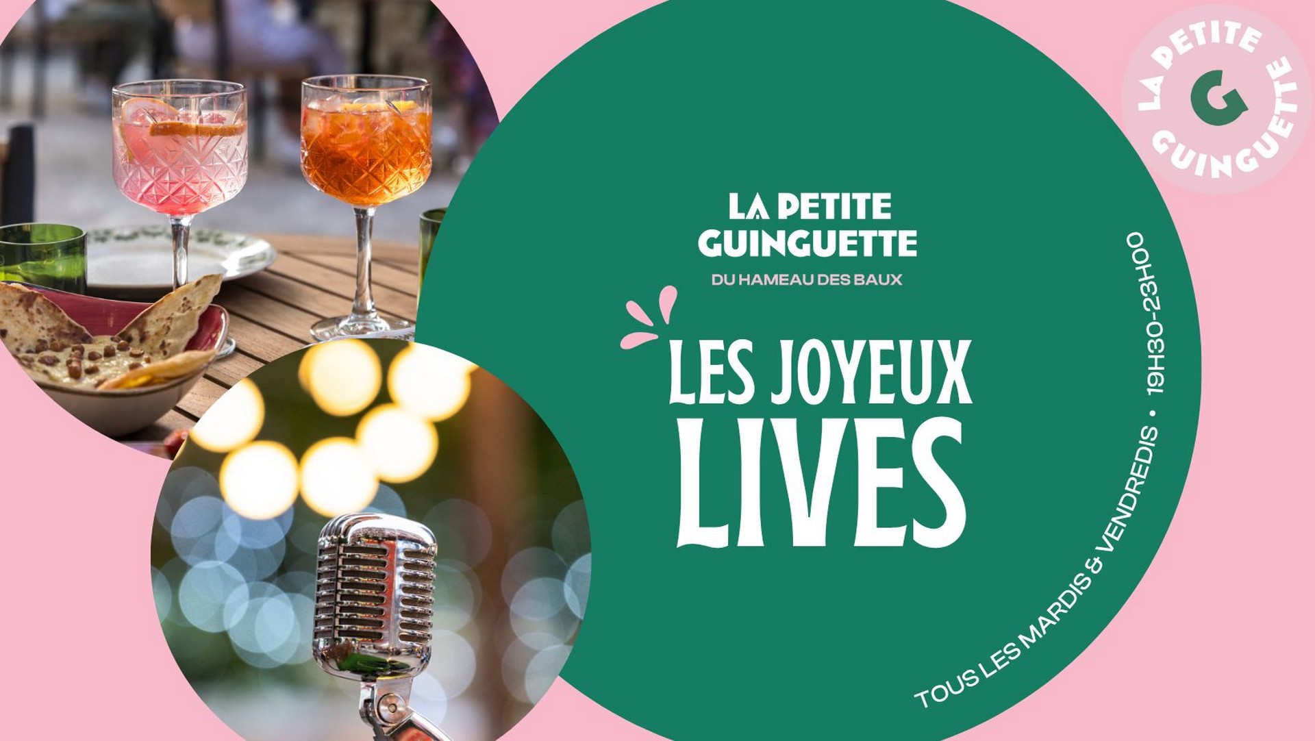 Les Joyeux Lives d't du Hameau des Baux - La Petite Guinguette