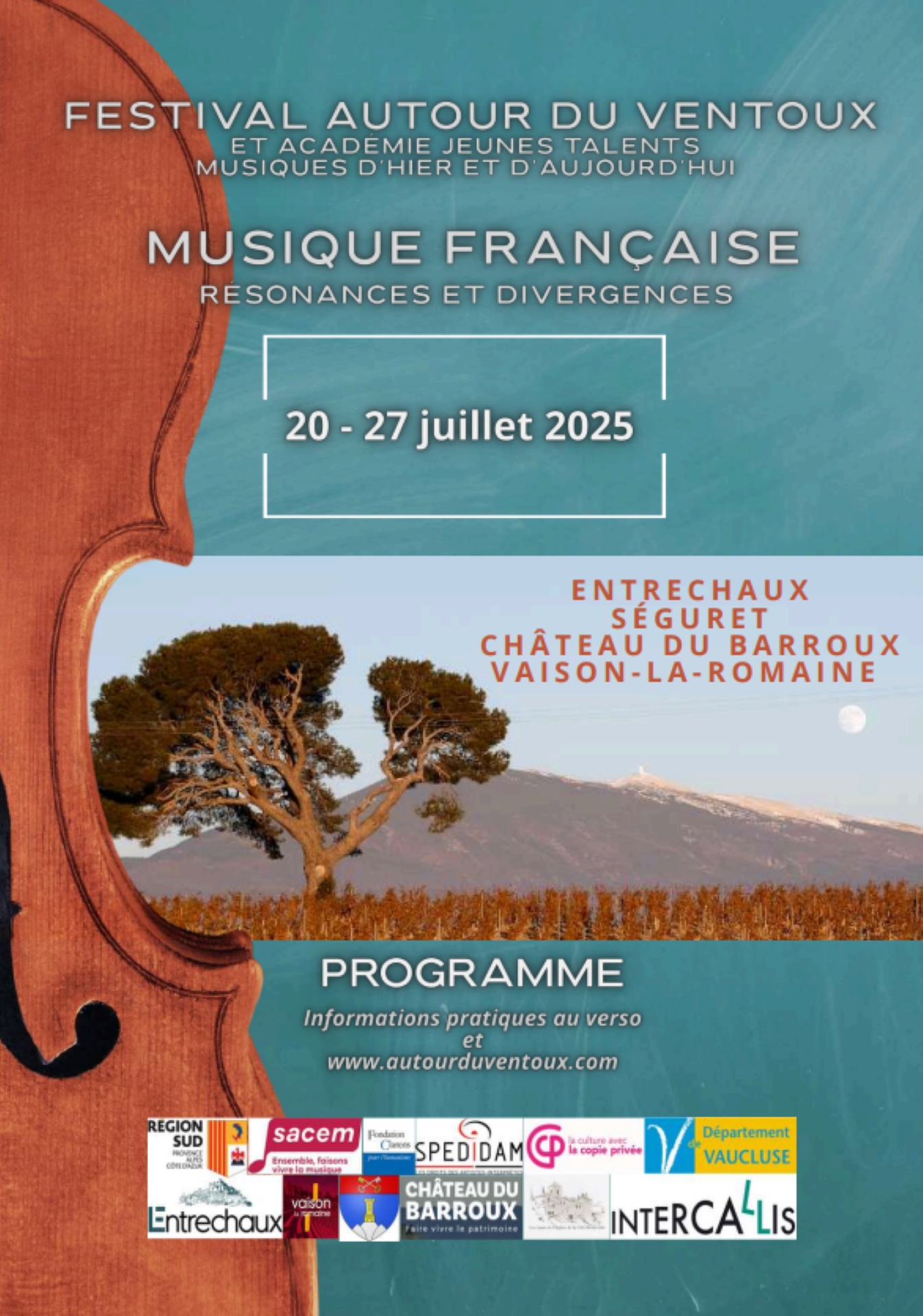 Festival Autour du Ventoux - La Harpe sous les toiles
