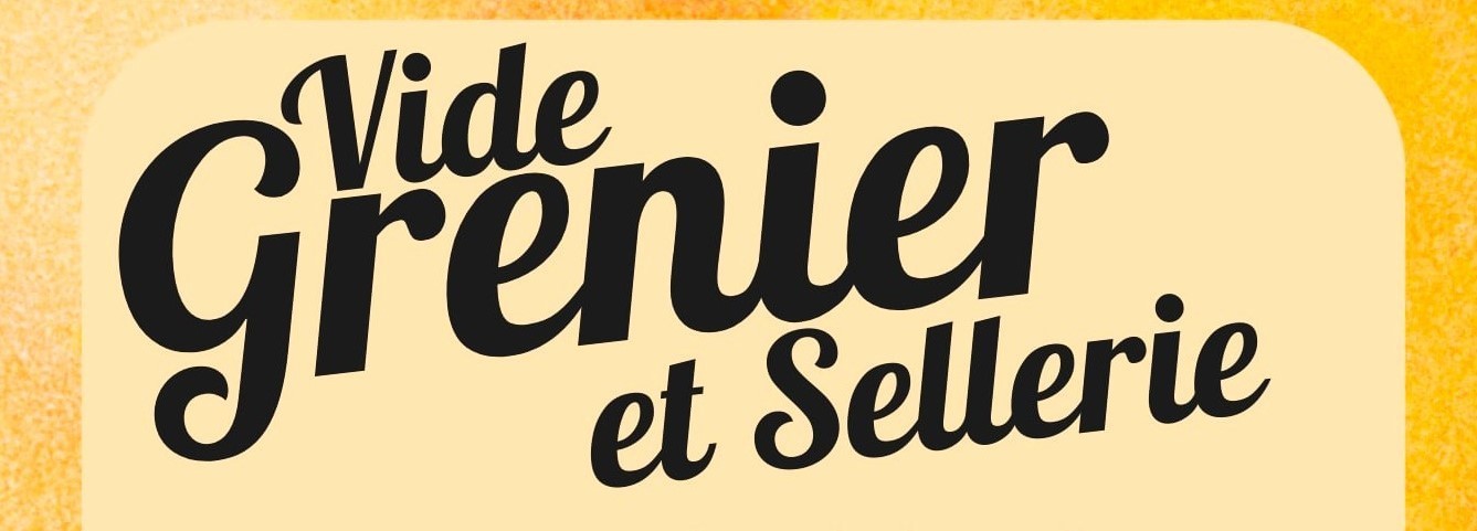 Vide grenier et Sellerie