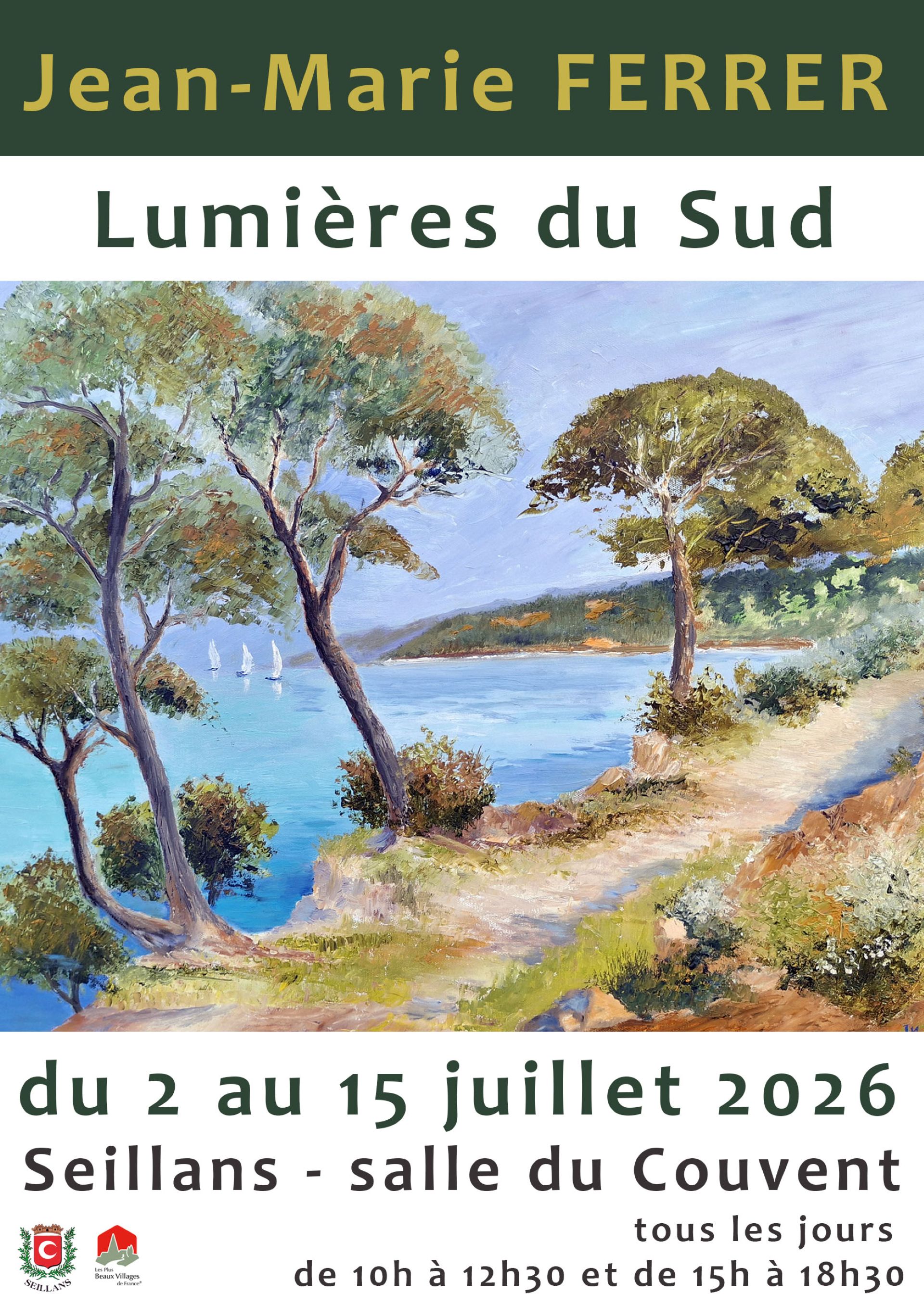 Exposition des peintures de Jean-Marie Ferrer 