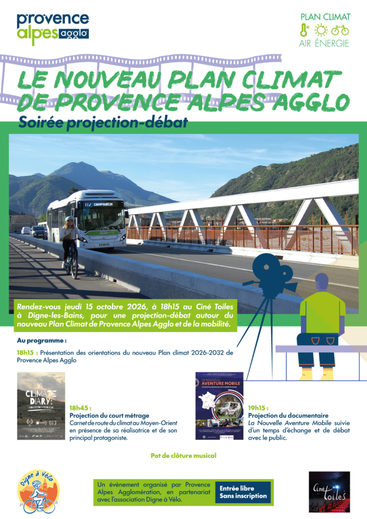 Soir�e projection d�bat - Le nouveau plan climat de Provence Alpes Agglo