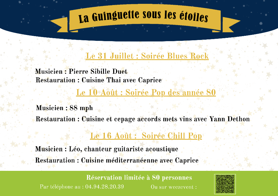 Guinguette sous les Etoiles au Domaine Kennel