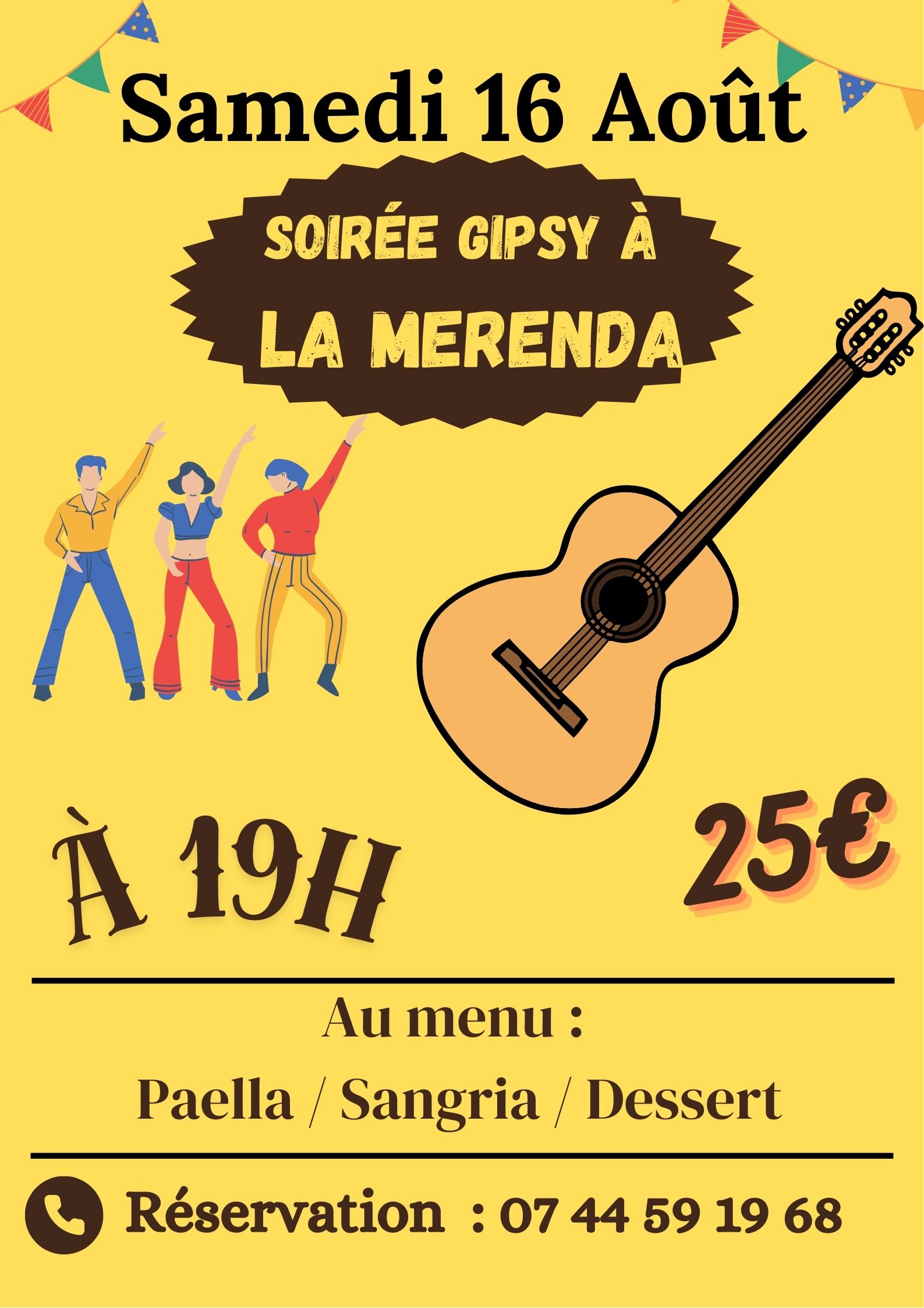 Soire Gipsy  la Merenda